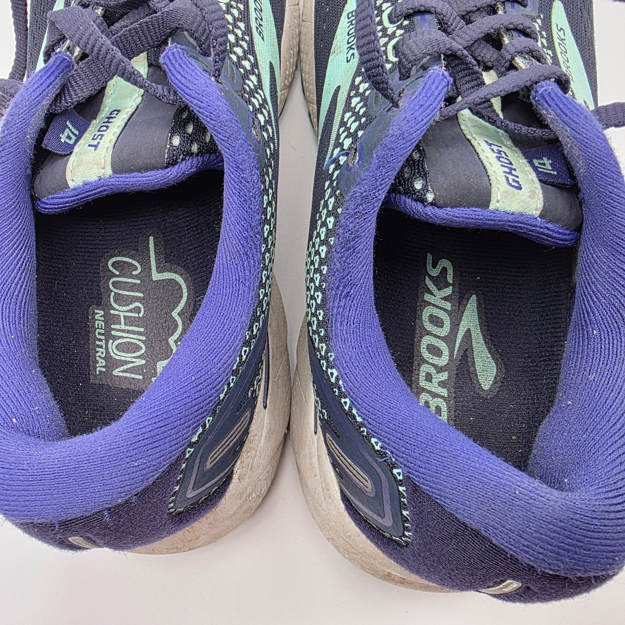 Brooks Brooks Ghost 14 Womens Size 7 Blue Purple Shoes Athletic Run Size US 7 / IT 37 - 6 Thumbnail