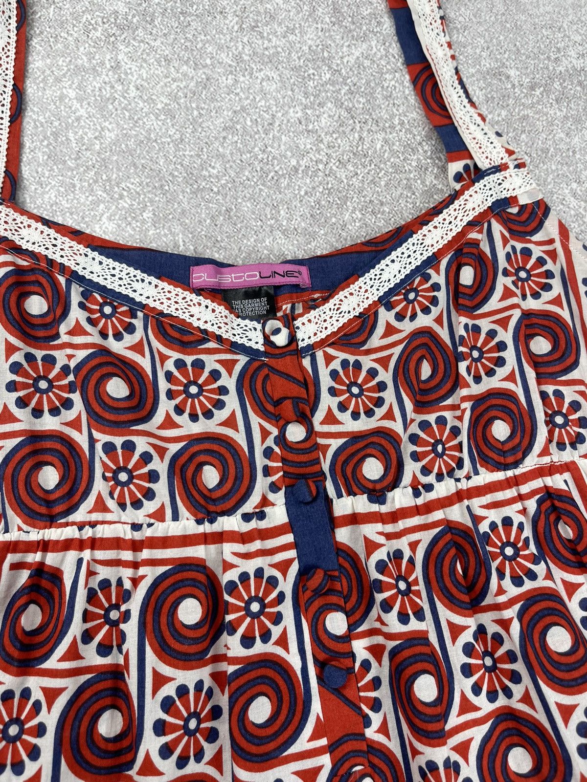 Custo Barcelona Custo Barcelona Line Cotton/Silk Dress Size 4 Size L / US 10 / IT 46 - 7 Thumbnail