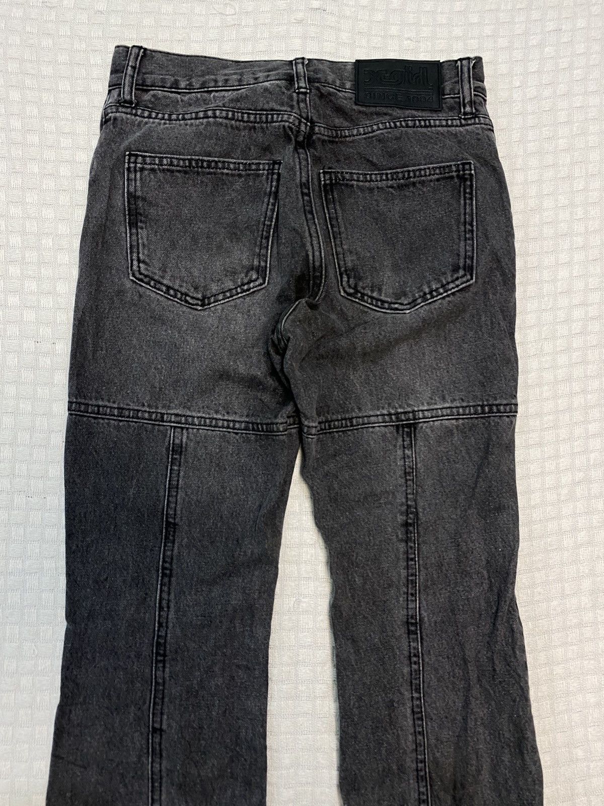 If Six Was Nine Xgirl Sich Color Ripped Distress jean denim zipped wide leg Size US 26 / EU 42 - 10 Thumbnail