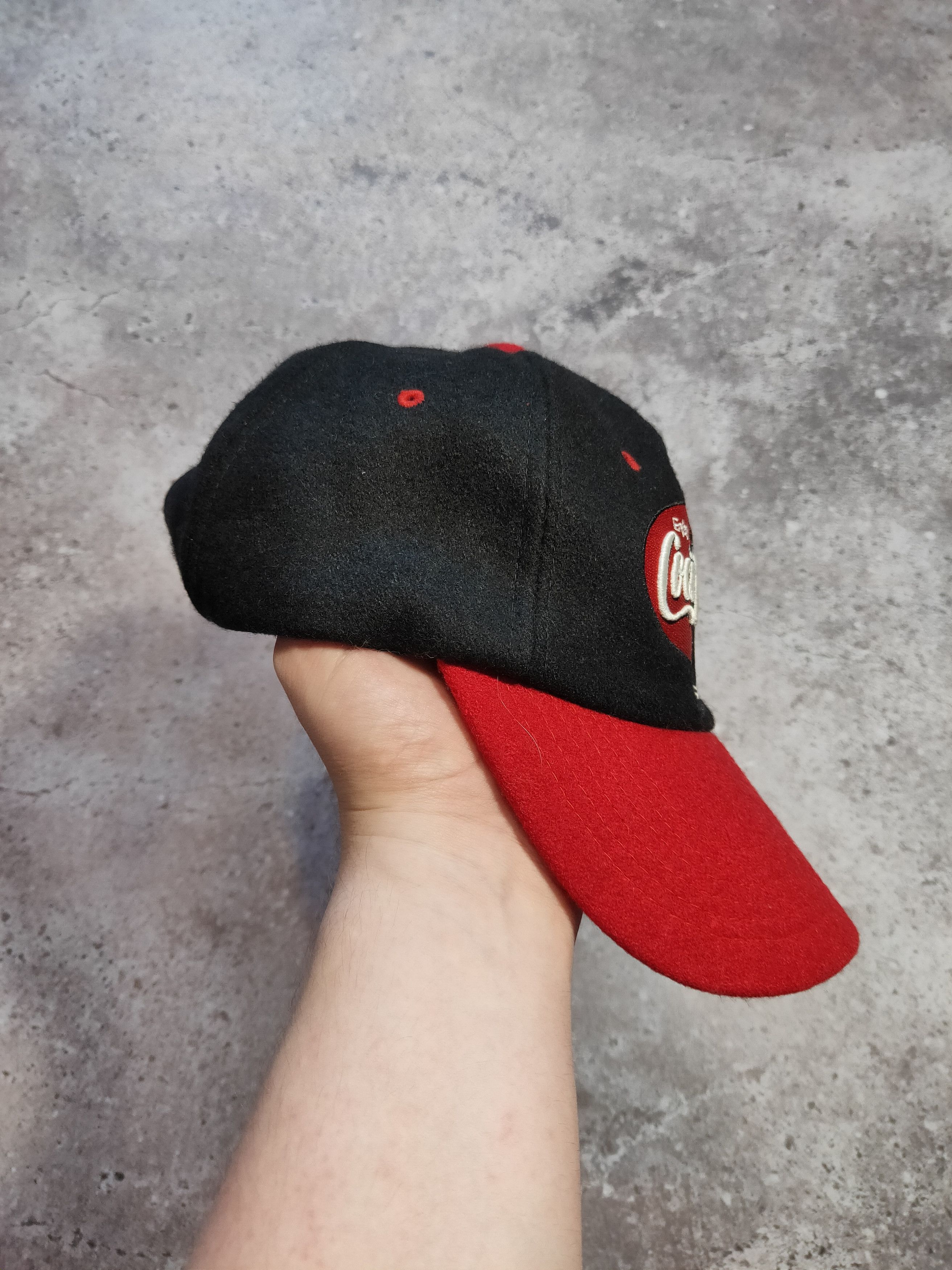 Coca Cola × Vintage Vintage 90s Coca Cola Coke Wool hat rare Size ONE SIZE - 3 Thumbnail