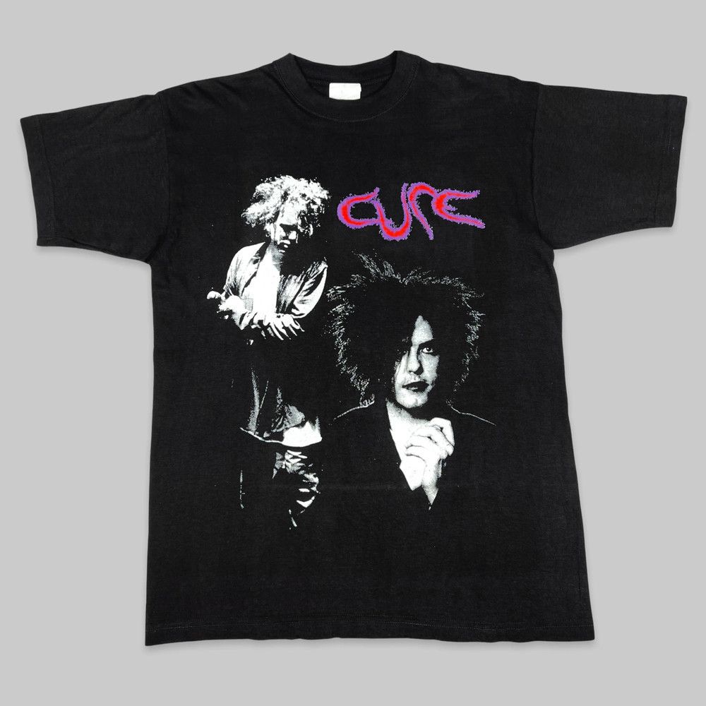Other THE CURE ‘Robert Smith’ Vintage 90s Black Unisex T-shirt Size US M / EU 48-50 / 2 - 1 Preview