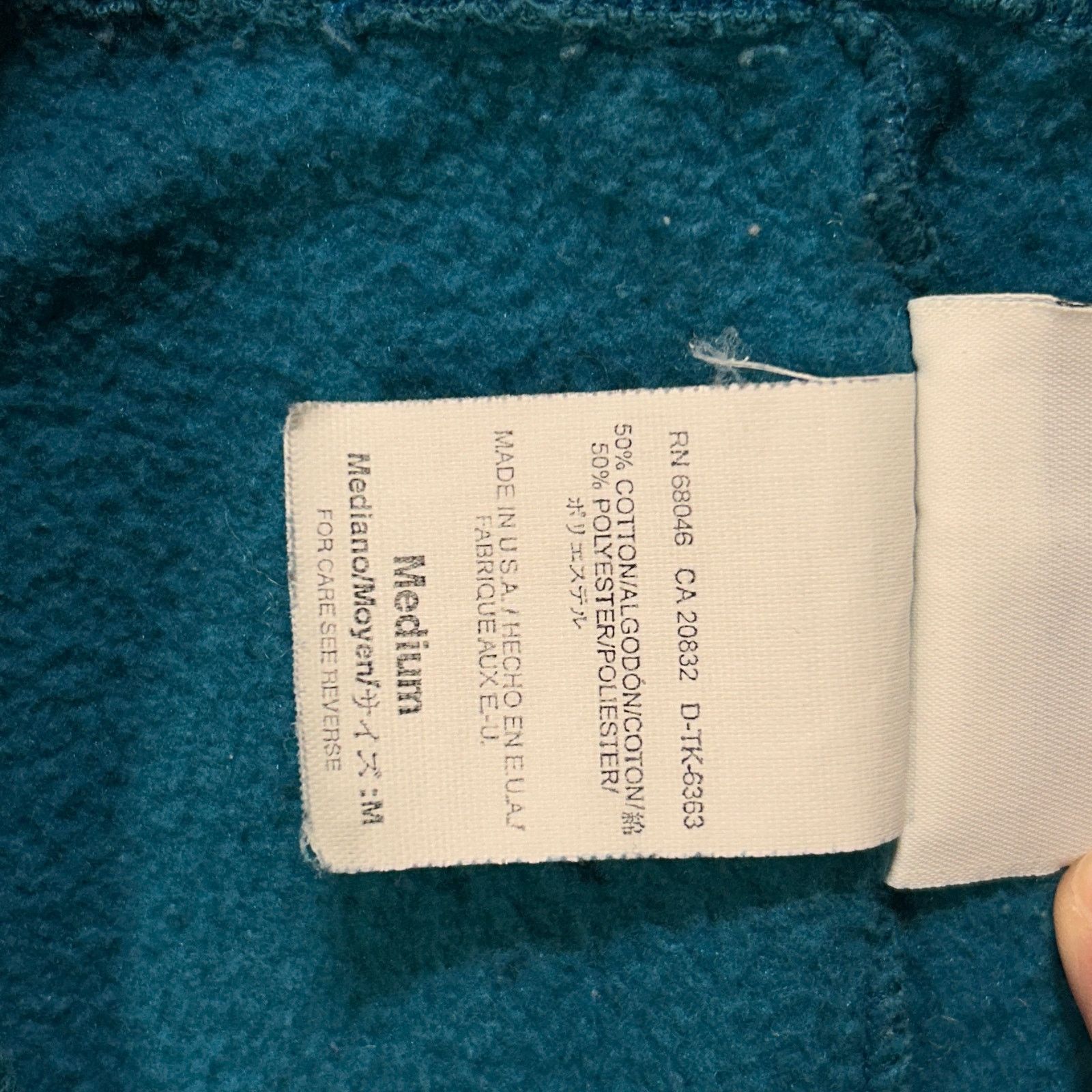 Vintage VTG 90s Discus Sport teal athleisure casual sweatpants wms M Size US 28 / EU 44 - 4 Thumbnail