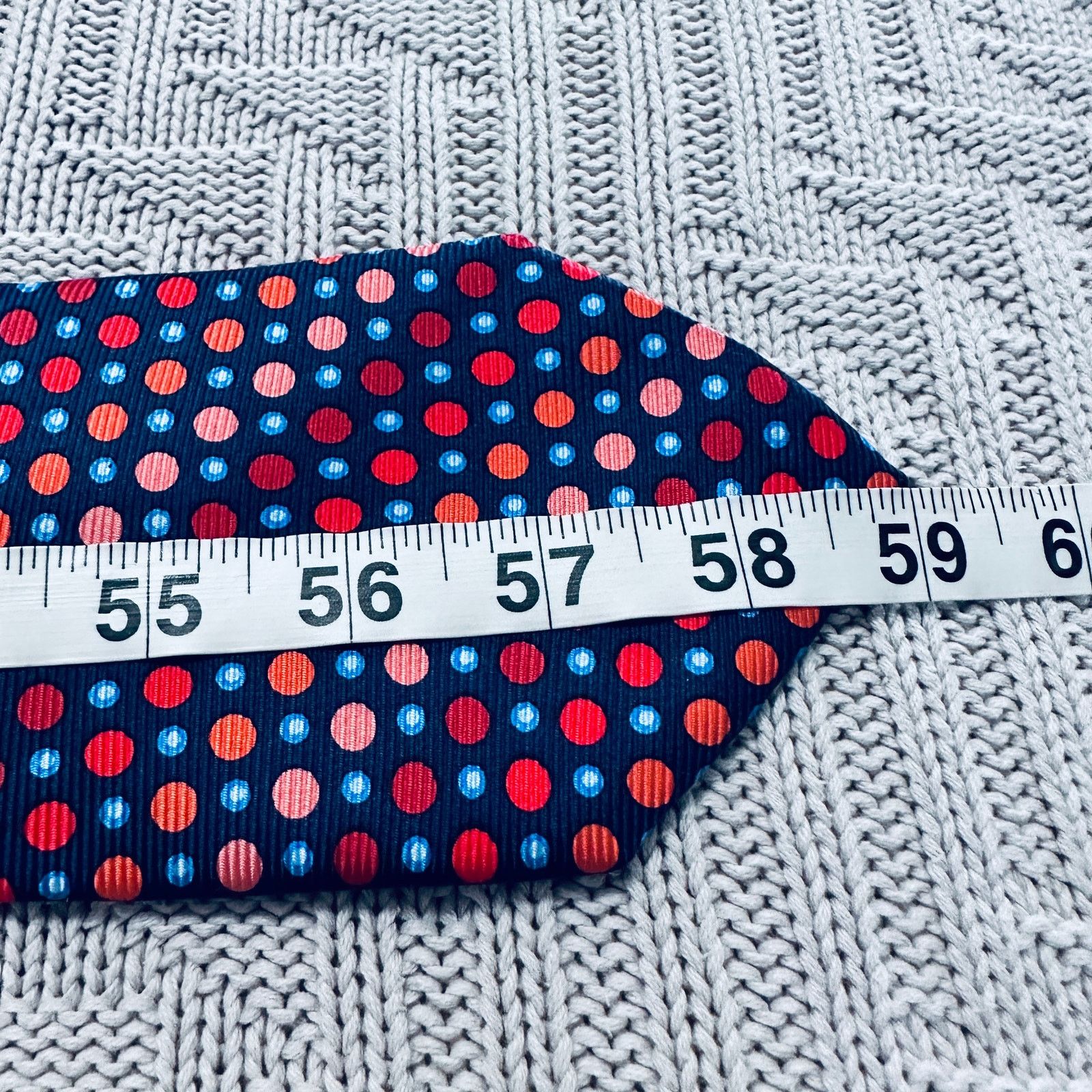 Vintage Vintage Fangi red ombre polka dot Italian silk tie Size ONE SIZE - 4 Thumbnail