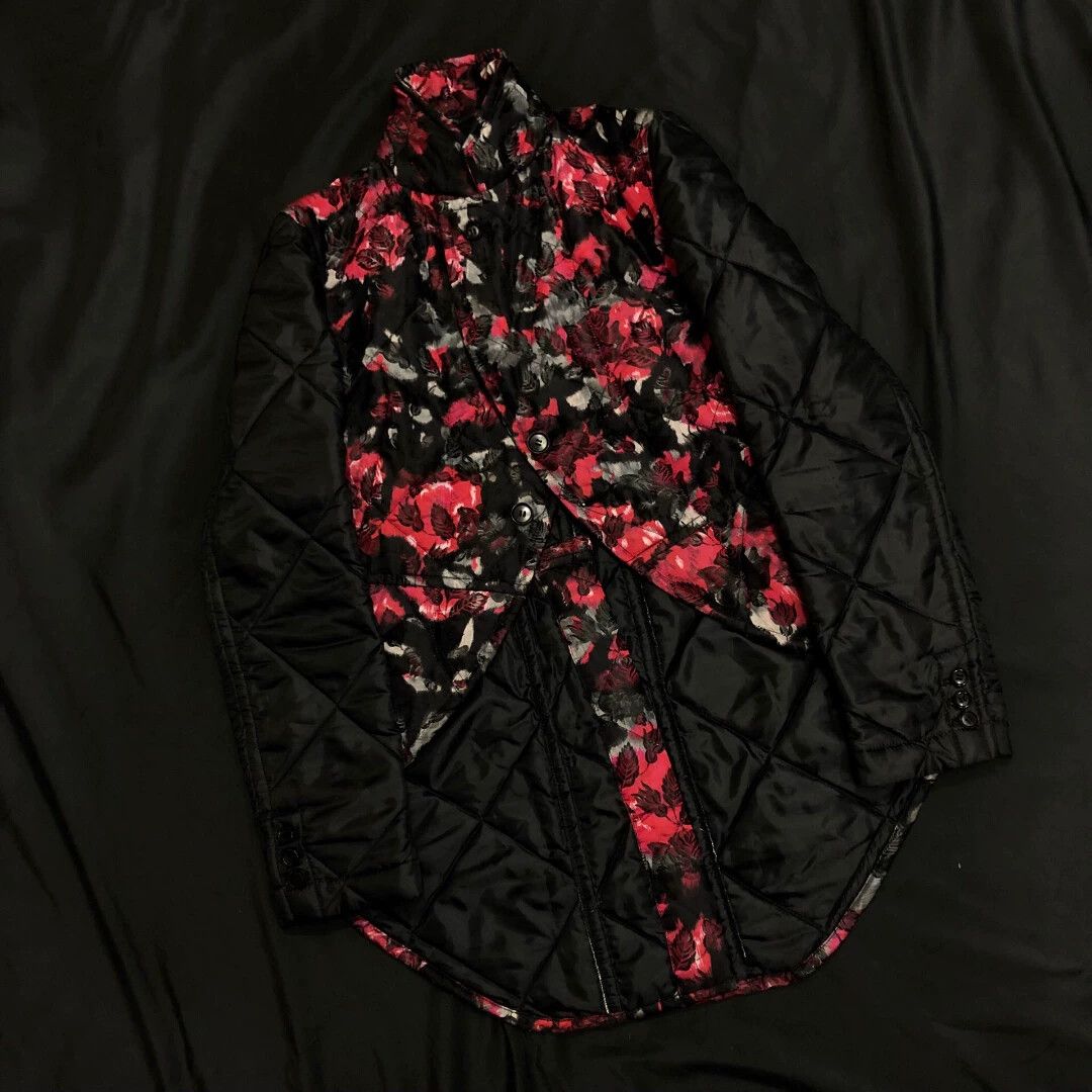 Comme des Garcons CDG 16FW Rei Kawakubo Print Silk Armor Padded XS Size US XS / EU 42 / 0 - 2 Thumbnail