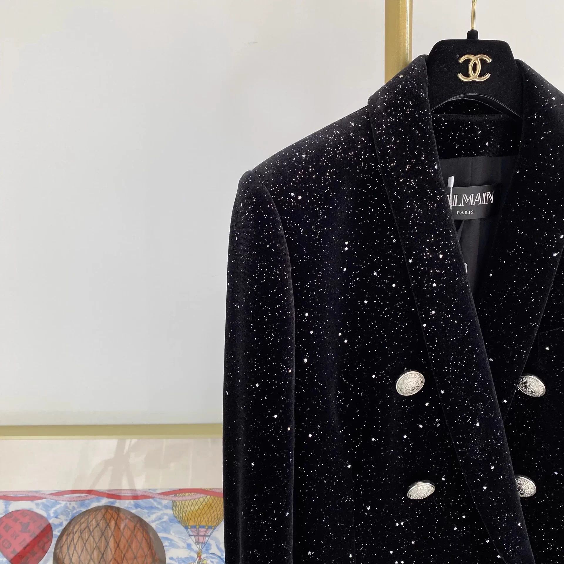 Balmain Balmain Black Velvet Jacket 38 Size XS / US 0-2 / IT 36-38 - 4 Thumbnail