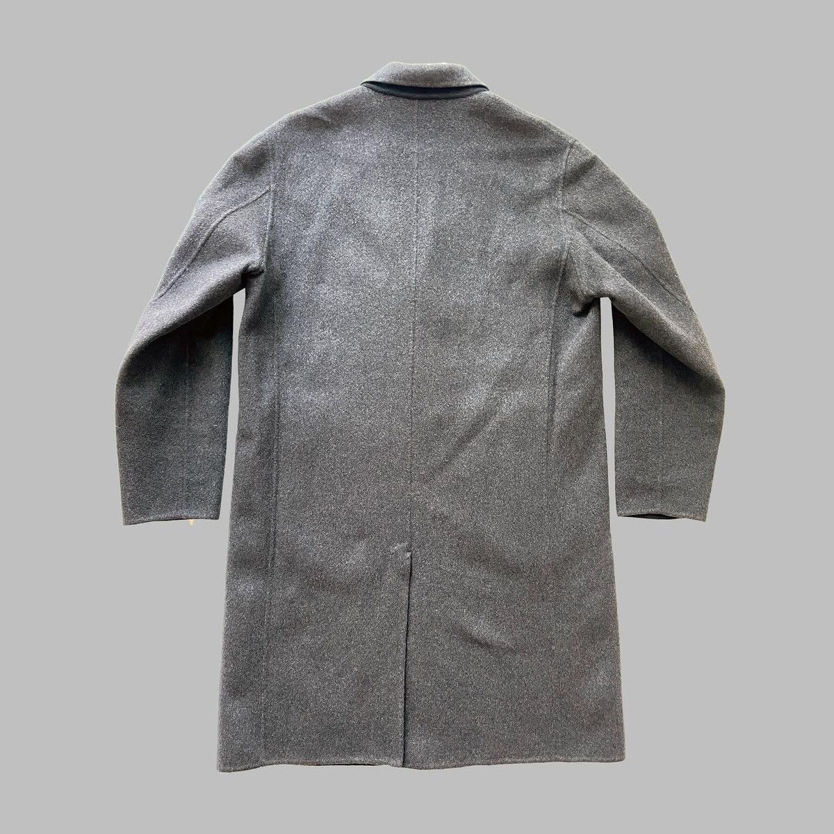 Theory Theory Mens Double Faced 100% Cashmere Coat Grey Size XL Size US XL / EU 56 / 4 - 3 Thumbnail