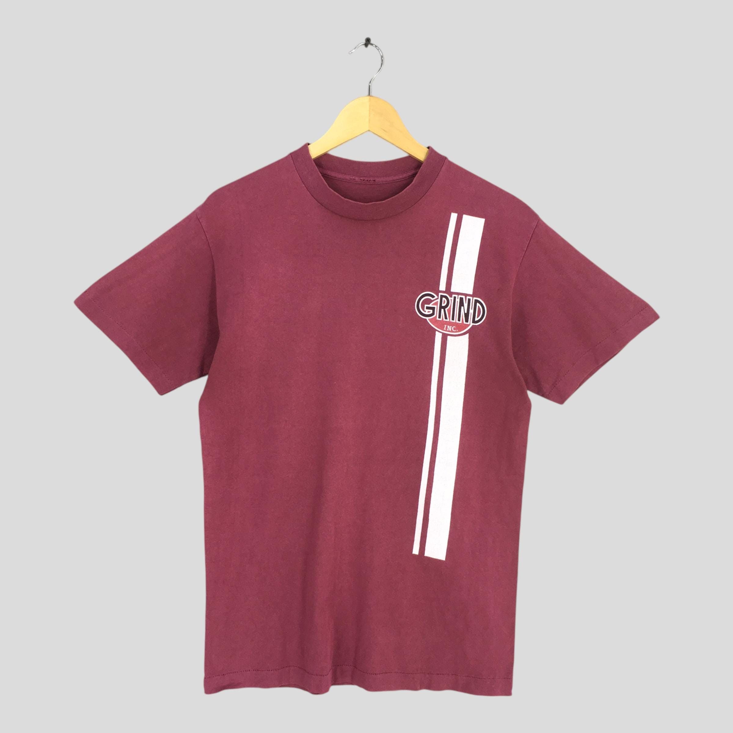 Vintage Vintage 90s Grind Inc. Skateboard Red T shirt Small Size US S / EU 44-46 / 1 - 1 Thumbnail