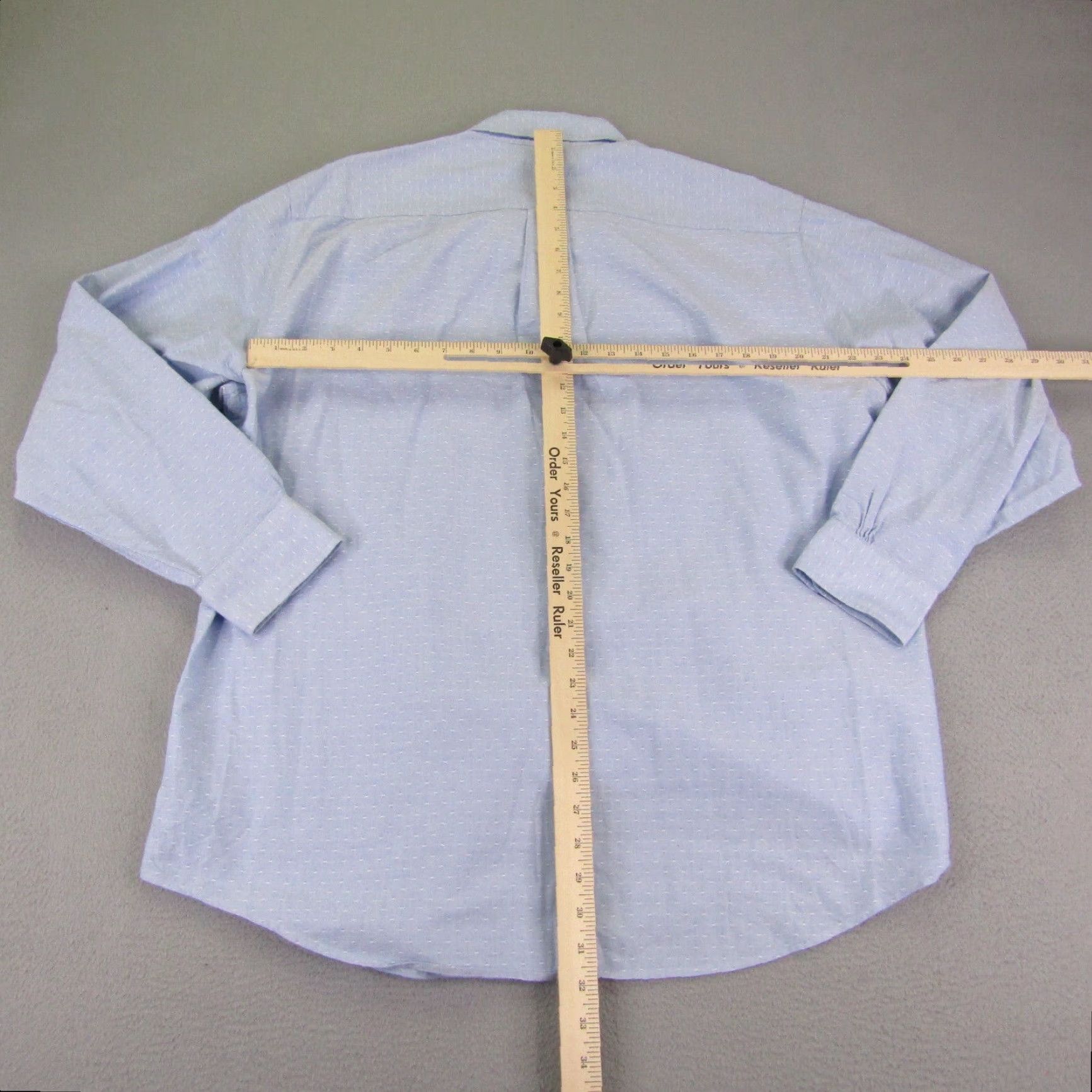 Brooks Brothers Brooks Brothers Shirt Mens Large Blue White Textured Button Up 346 Long Sleeve Size US L / EU 52-54 / 3 - 7 Thumbnail