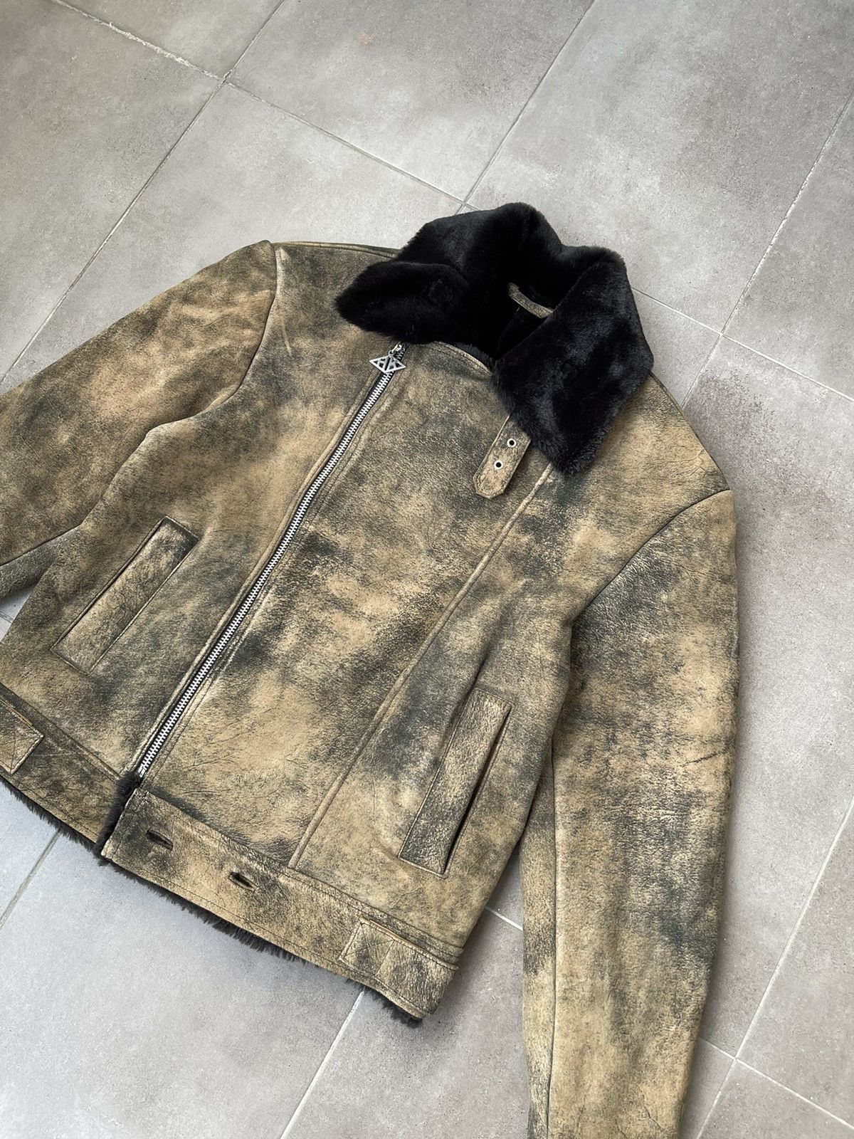 Han Kjobenhavn !DS! FW22 Han Kjobenhavn Goat Leather Rust Shearling Jacket Size US M / EU 48-50 / 2 - 11 Thumbnail