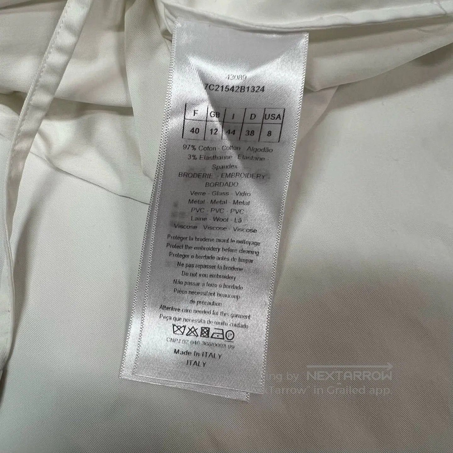 Dior unique dior shield embellished shirt dress. Size US M / EU 48-50 / 2 - 7 Thumbnail
