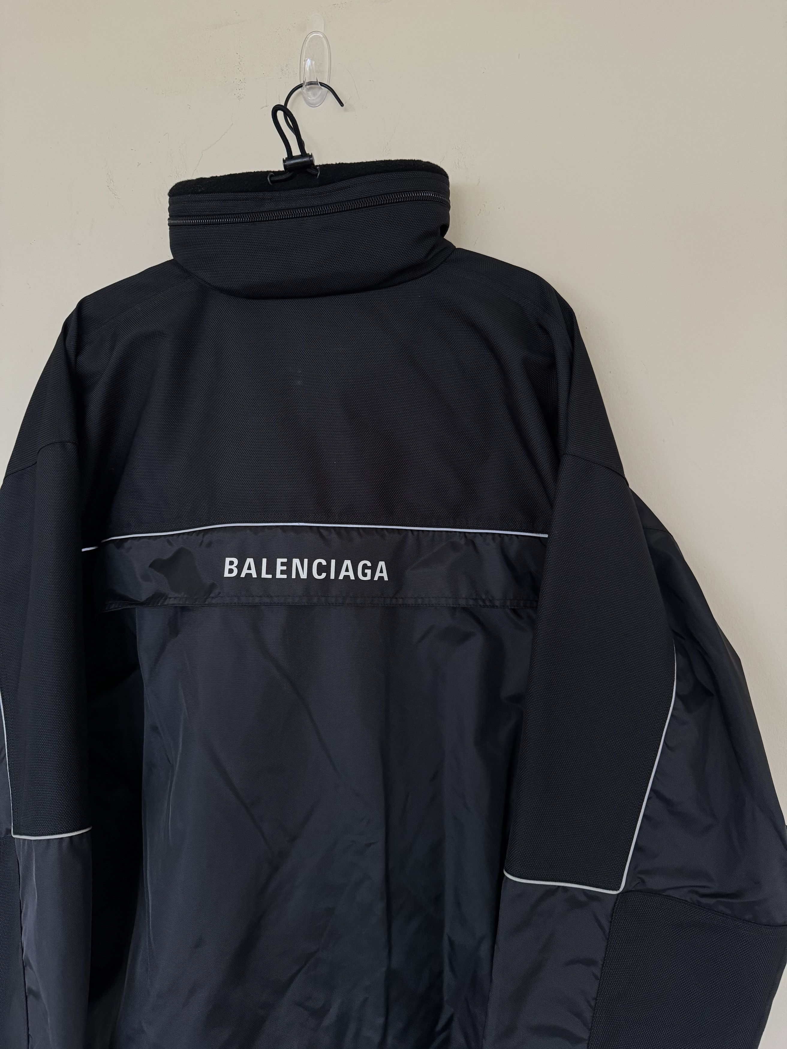 Balenciaga Balenciaga Half Zip Windbreaker Size US XL / EU 56 / 4 - 10 Thumbnail