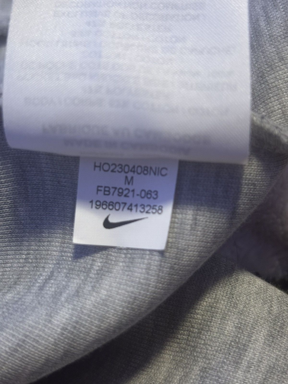 Nike Grey Nike tech Size US M / EU 48-50 / 2 - 6 Thumbnail