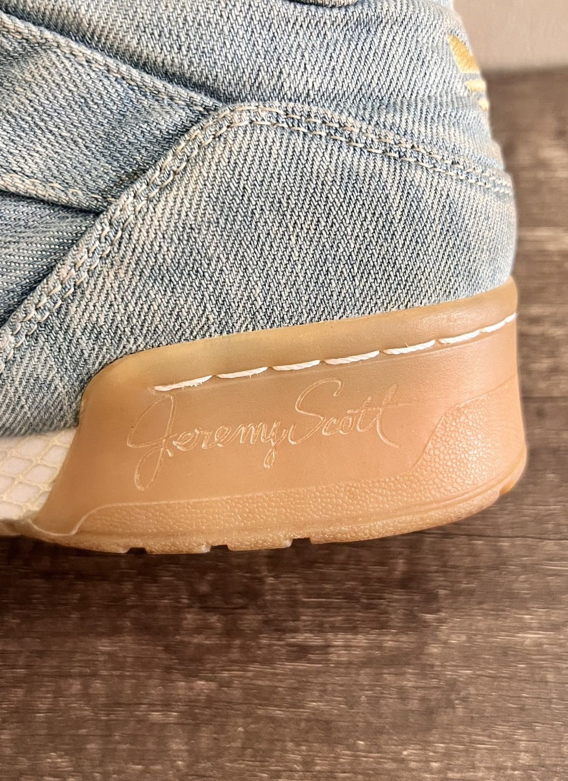 Adidas × Jeremy Scott JS Wings Denim 2.0 Size US 11 / EU 44 - 7 Thumbnail