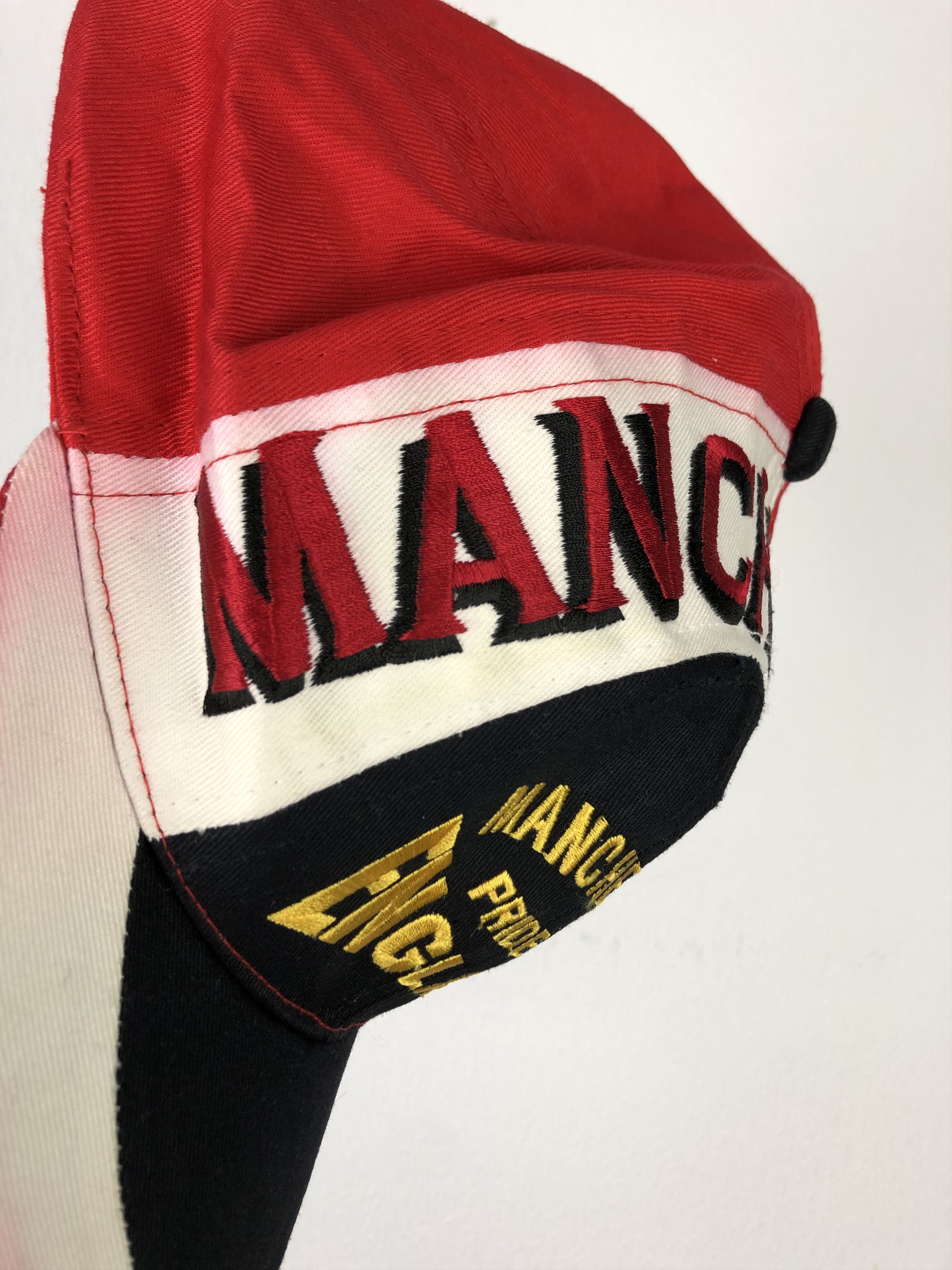 Vintage Vintage Manchester United Football Cap Soccer Snapback Adult Size ONE SIZE - 3 Thumbnail