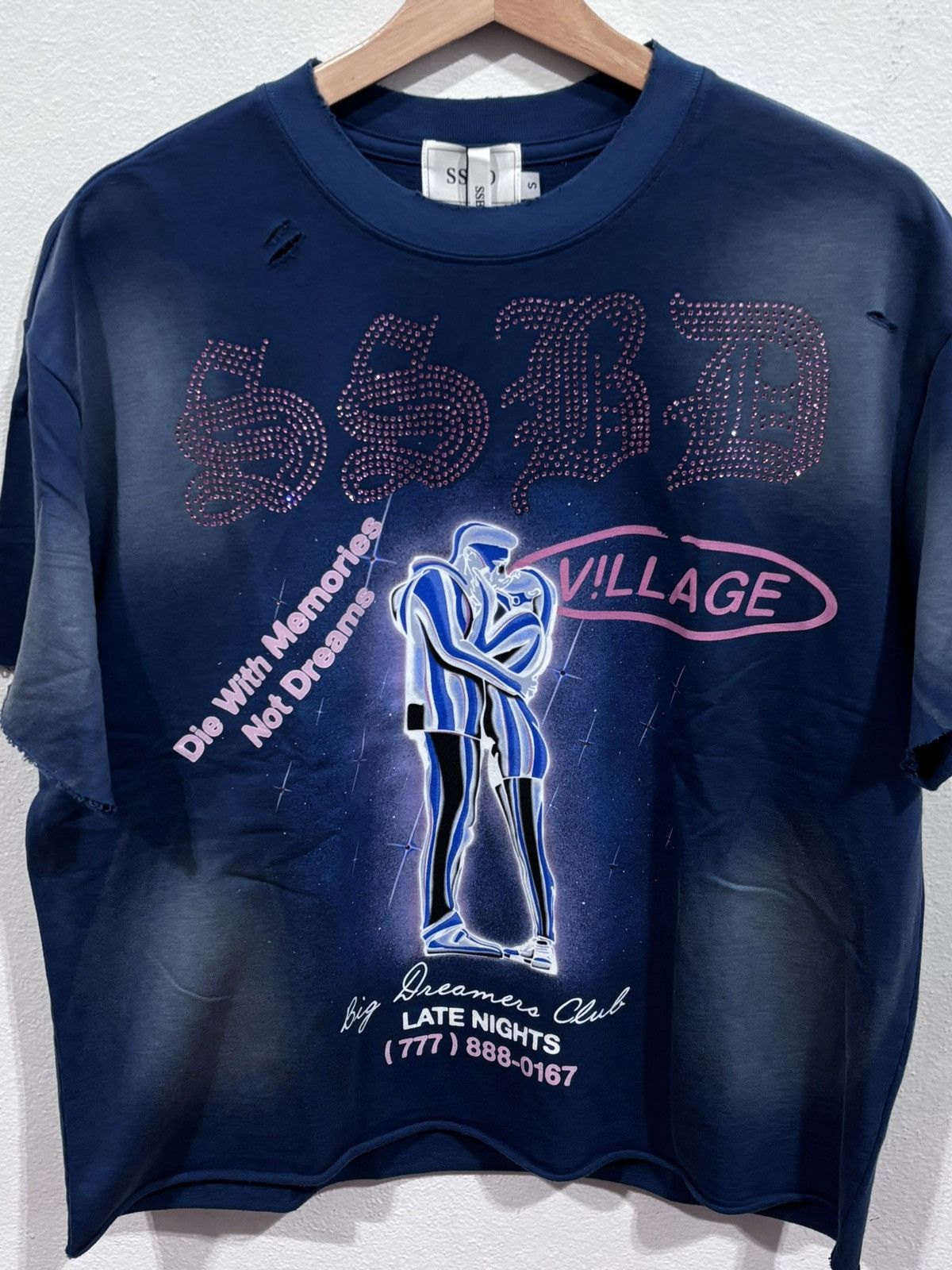 Other SSBD X V!LLAGE PURPLE TEE Size US S / EU 44-46 / 1 - 2 Thumbnail