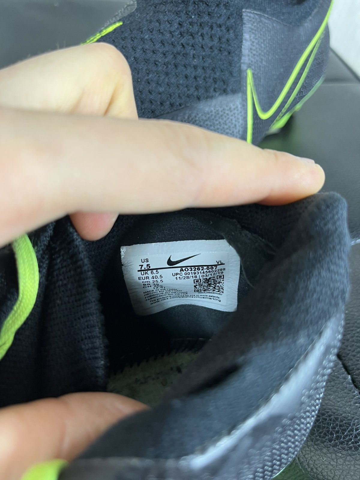 Nike Nike phantom VSN Elite DF FG soccer cleats flyknit shoes Size US 7.5 / EU 40-41 - 25 Thumbnail