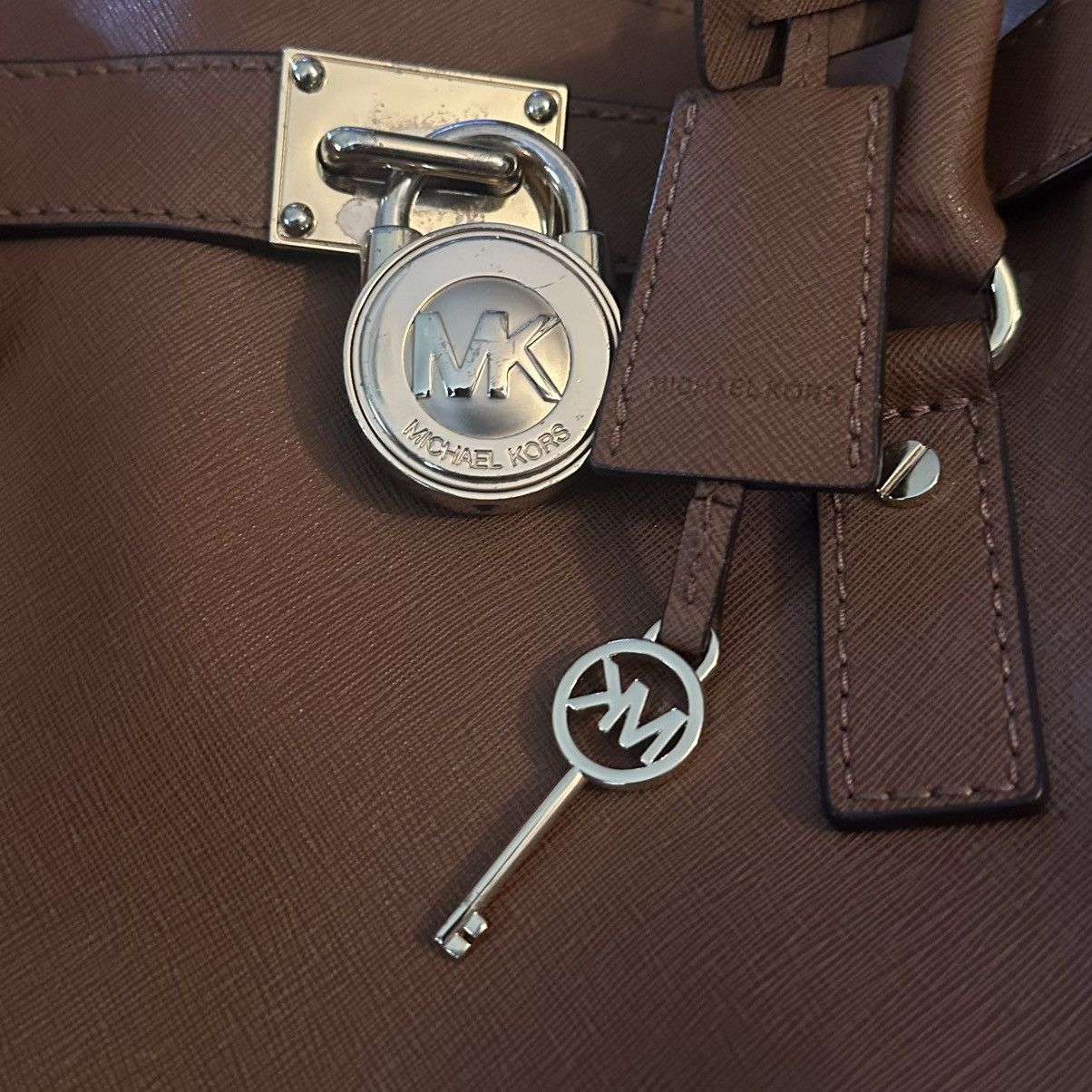 Michael Kors Michael Kors Hamilton Safiano leather bag Size ONE SIZE - 7 Thumbnail