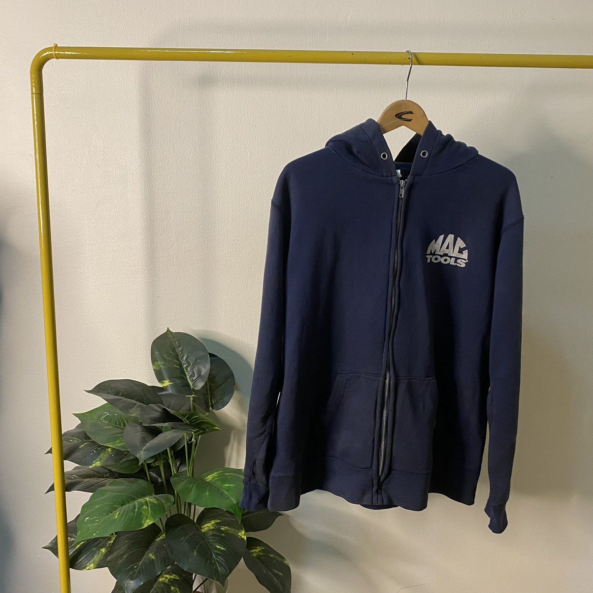 Vintage Vintage 1990s Mac Tools Zip Up Hoodie Size US L / EU 52-54 / 3 - 5 Thumbnail