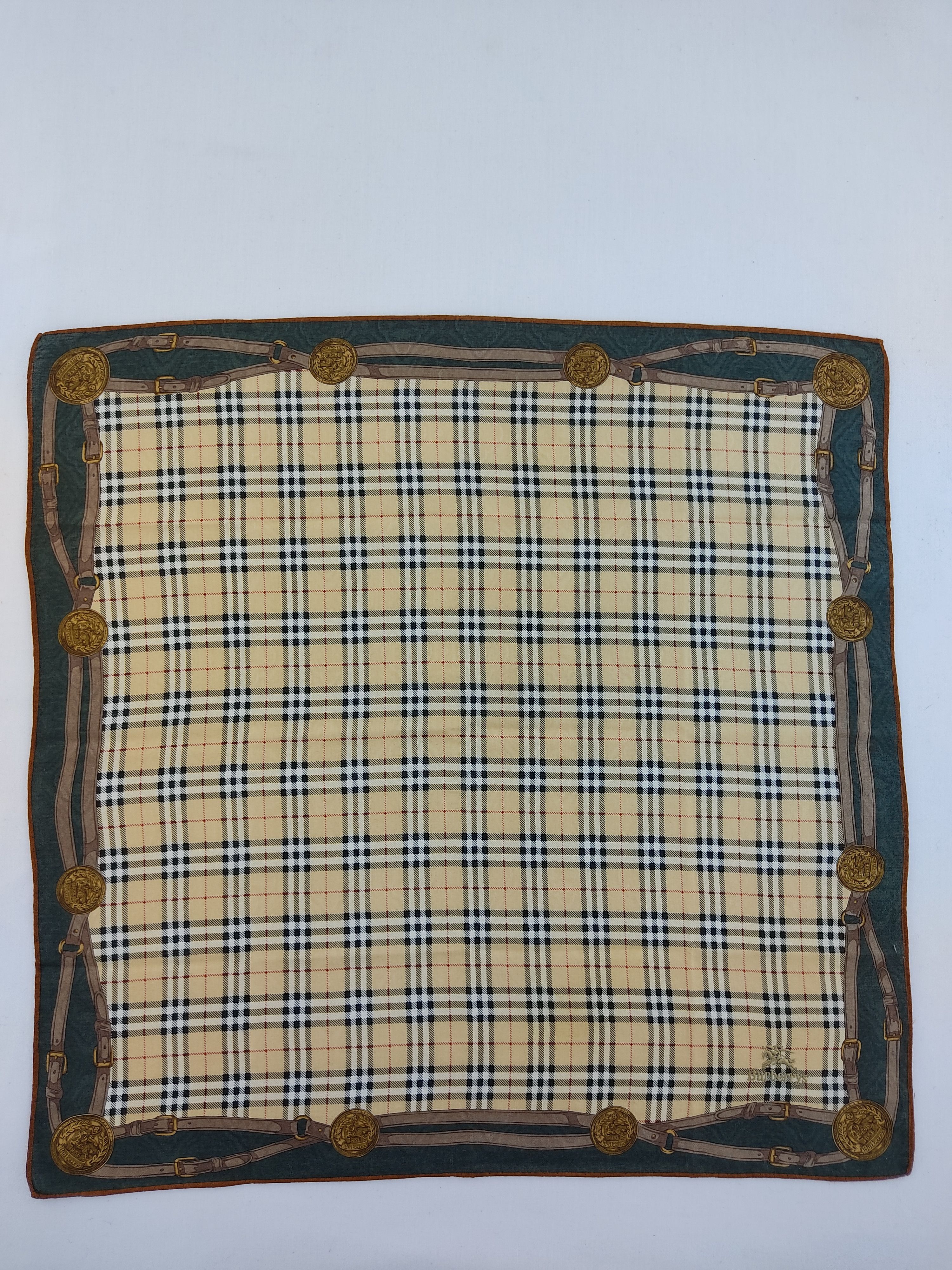 Burberry Vintage Burberry Handkerchief / Neckwear / Bandana Size ONE SIZE - 1 Thumbnail