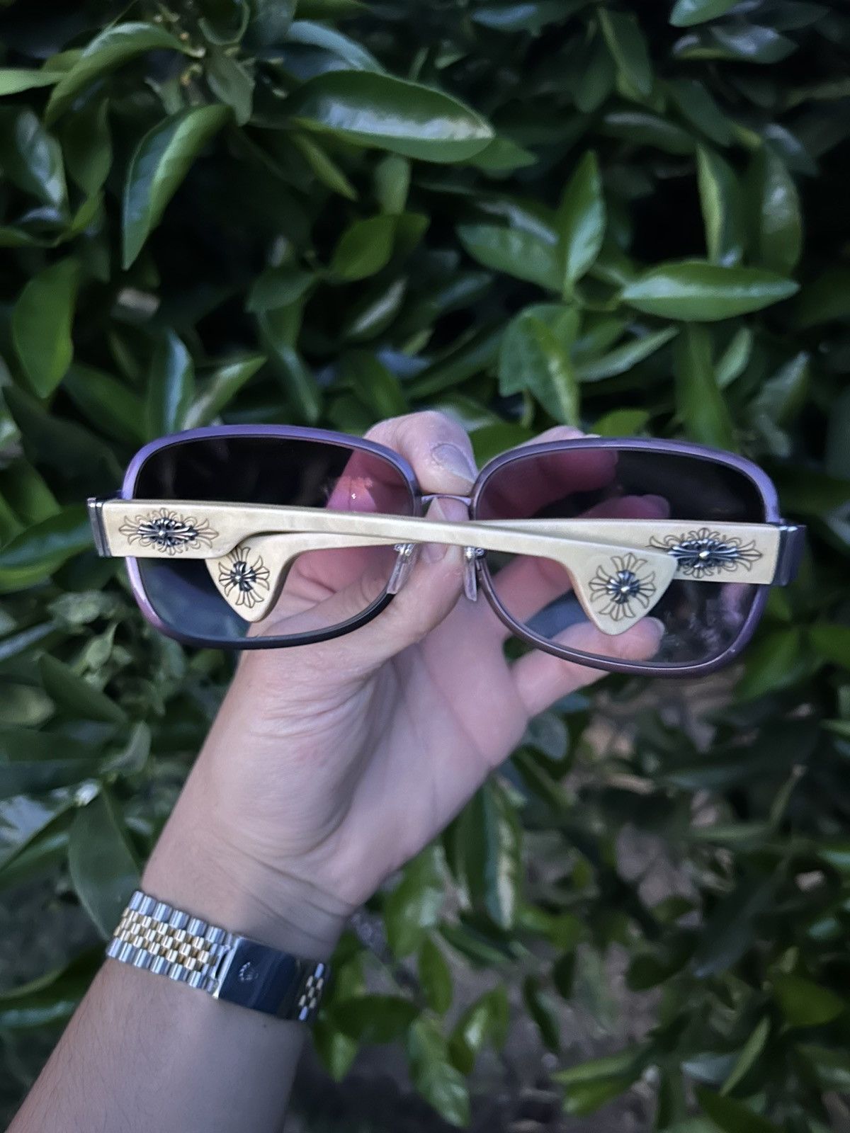 Chrome Hearts Chrome hearts pink candle sunglasses Size ONE SIZE - 2 Thumbnail