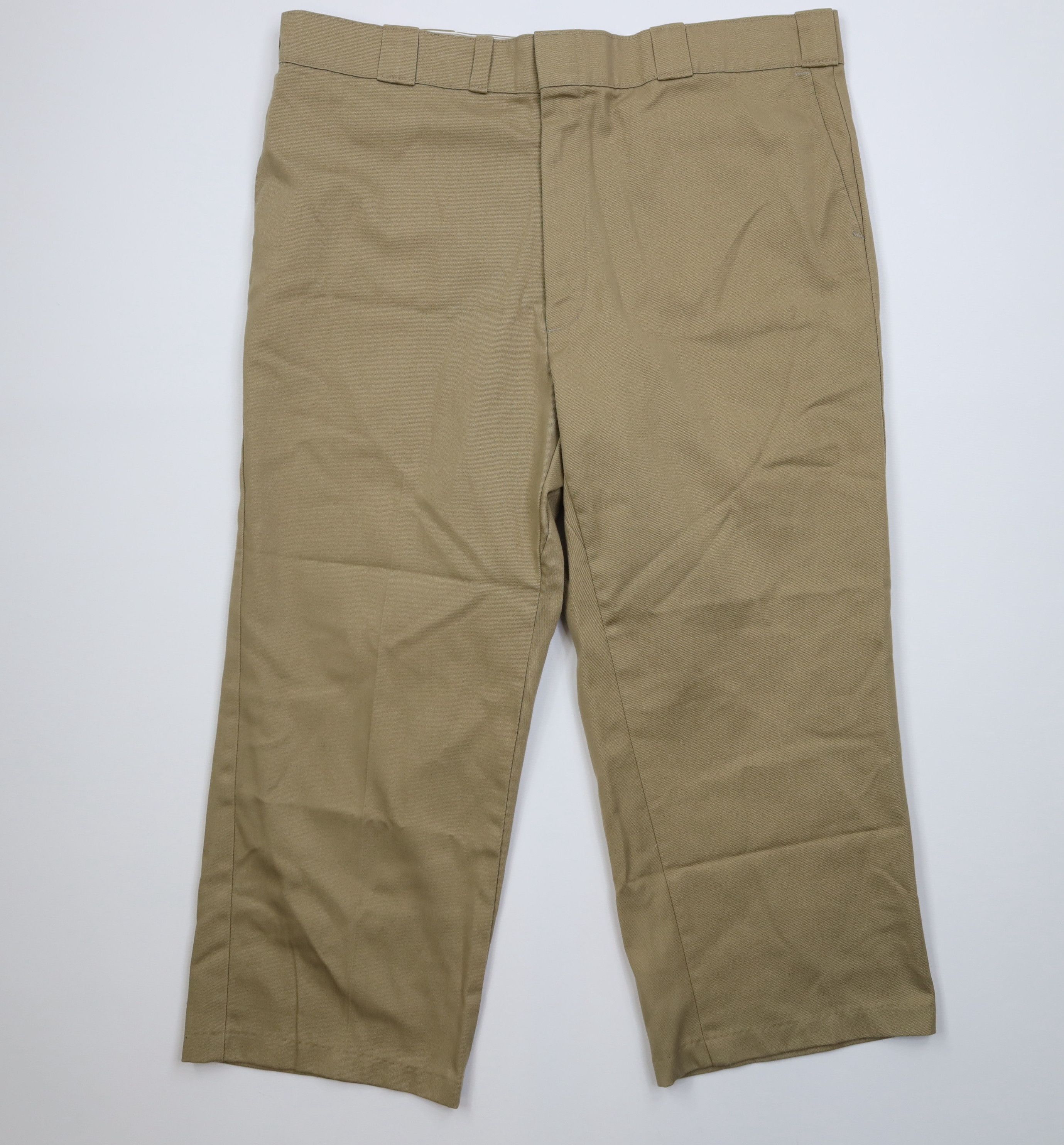 Vintage Vintage 70s Streetwear Workwear Wide Leg Pants Beige USA Size US 40 / EU 56 - 1 Thumbnail