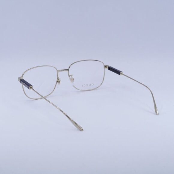 Gucci 🕶️ New Gucci GG1312O 002 Gold Eyeglasses 57mm Size ONE SIZE - 9 Thumbnail