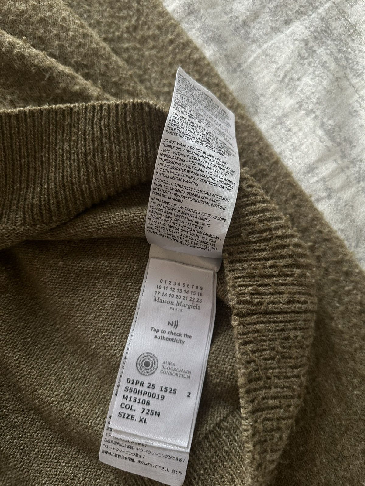 Maison Margiela Margiela Cardigan Size US L / EU 52-54 / 3 - 7 Thumbnail