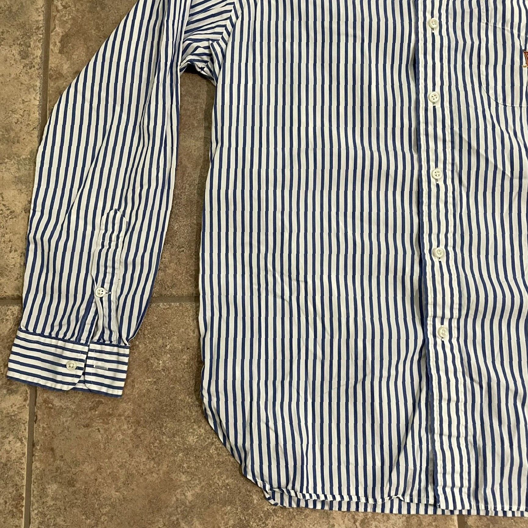 Ralph Lauren RALPH LAUREN Multicolor Striped Button-Up Shirt Long Sleeve Adult Large Mens Size US L / EU 52-54 / 3 - 3 Thumbnail