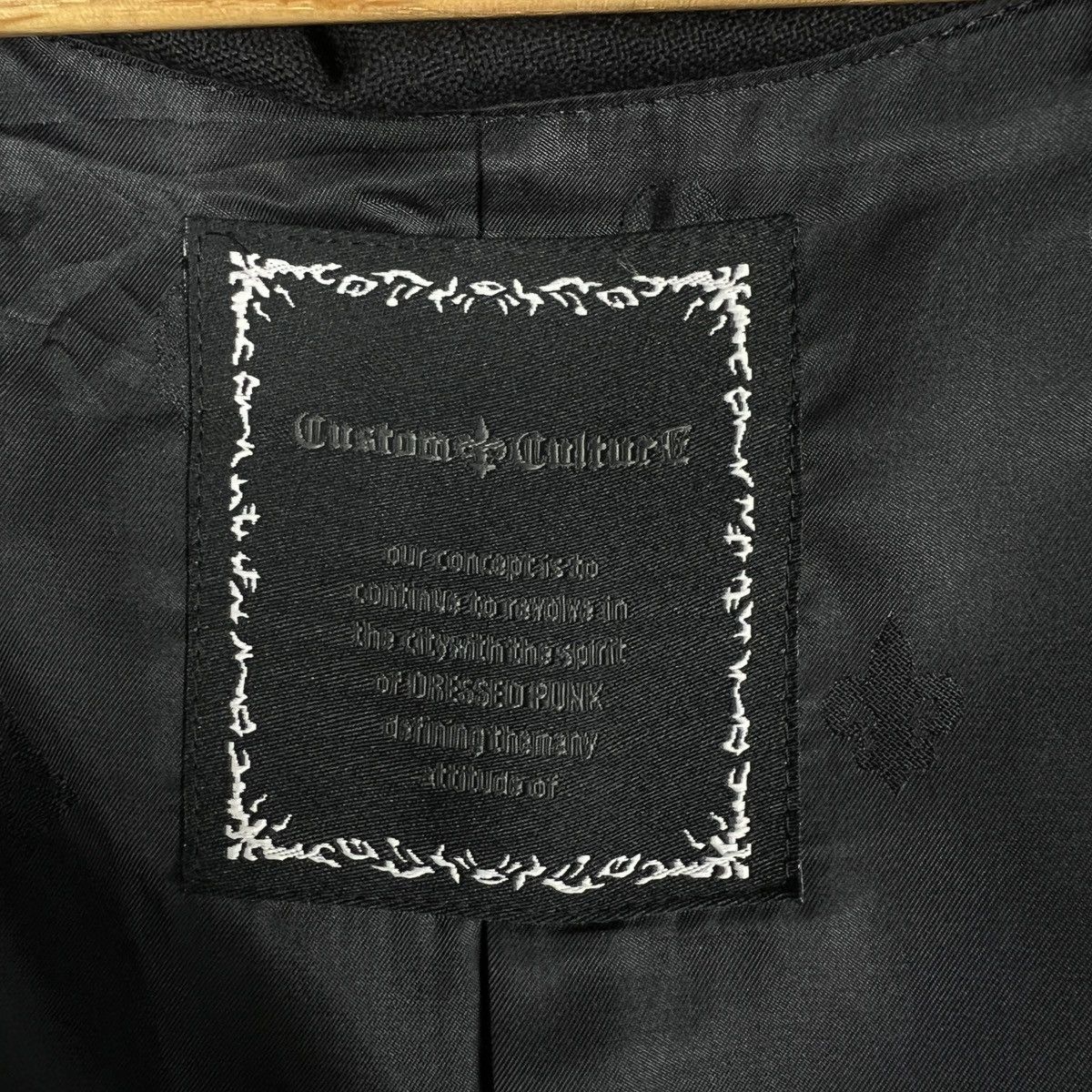 If Six Was Nine 🔥 Custom Culture black drape asymmetric coat Made In Japan Size US L / EU 52-54 / 3 - 15 Thumbnail