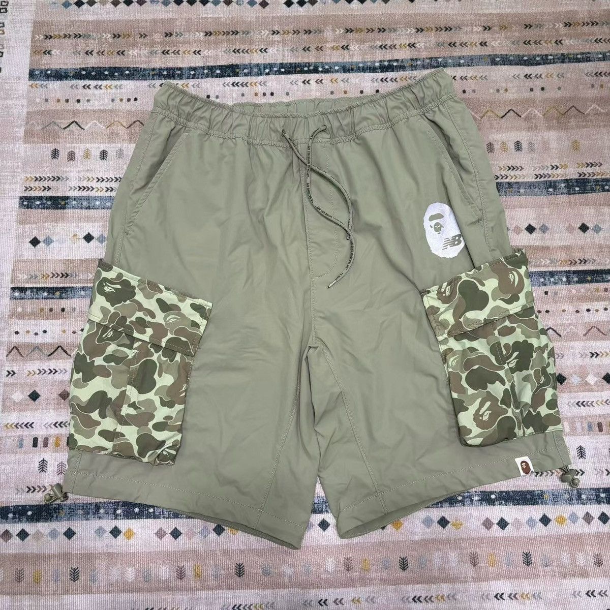 Bape BAPE NEW BALANCE SHORT Size US 34 / EU 50 - 1 Thumbnail