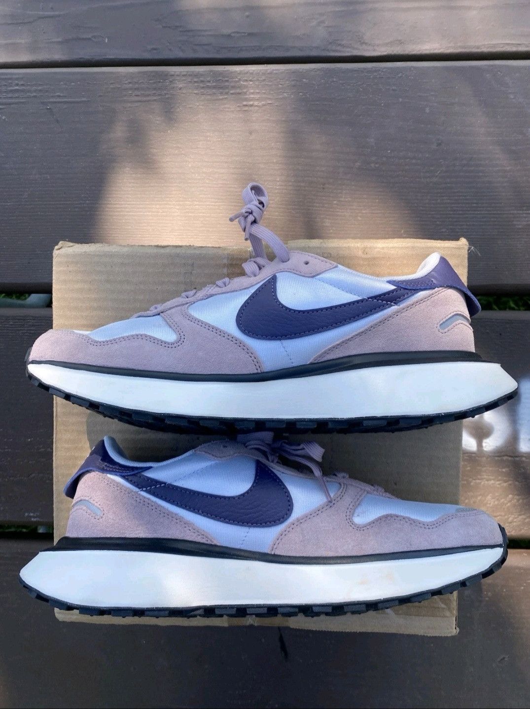Nike Phoenix Waffle Light Violet Ore Dark Raisin Size 10.5 W (9M) Size US 10.5 / IT 40.5 - 4 Thumbnail