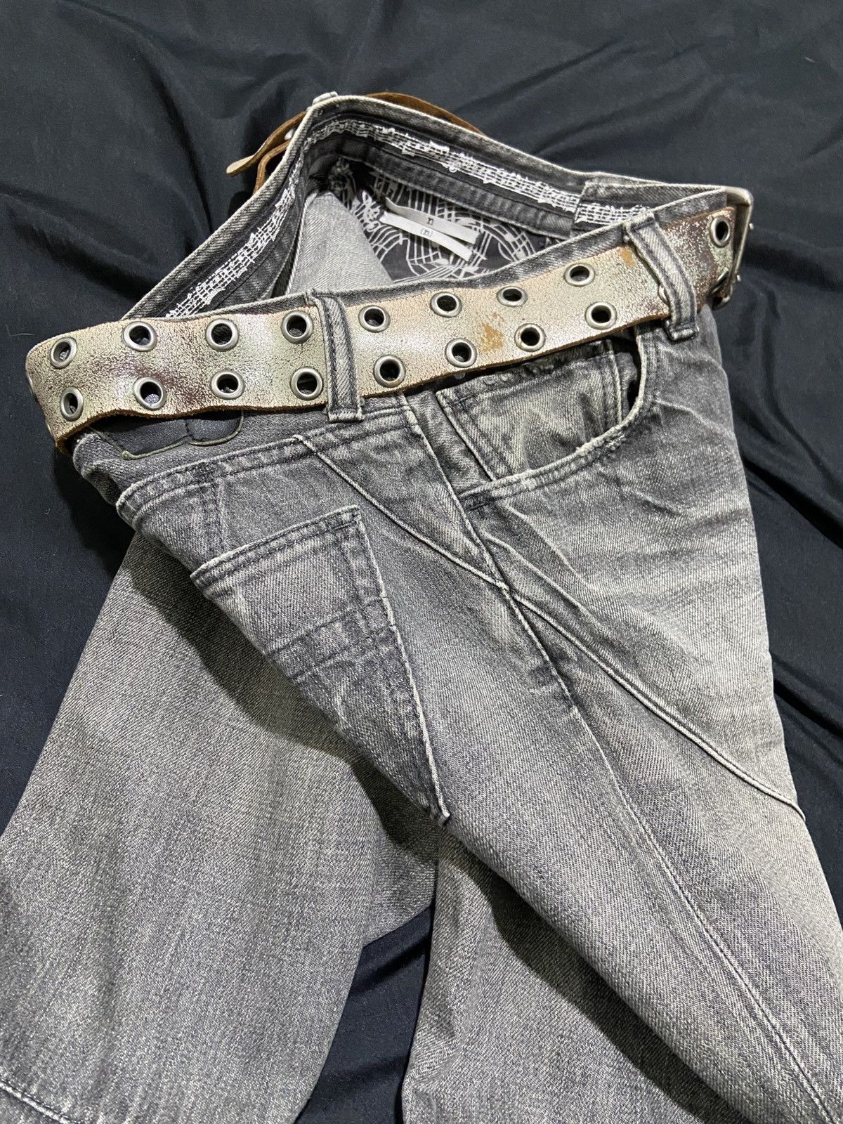 Japanese Brand JAPANESE PUNK DISTRESSED UKNOWN BRAND L.G.B STYLE BELT Size ONE SIZE - 6 Thumbnail