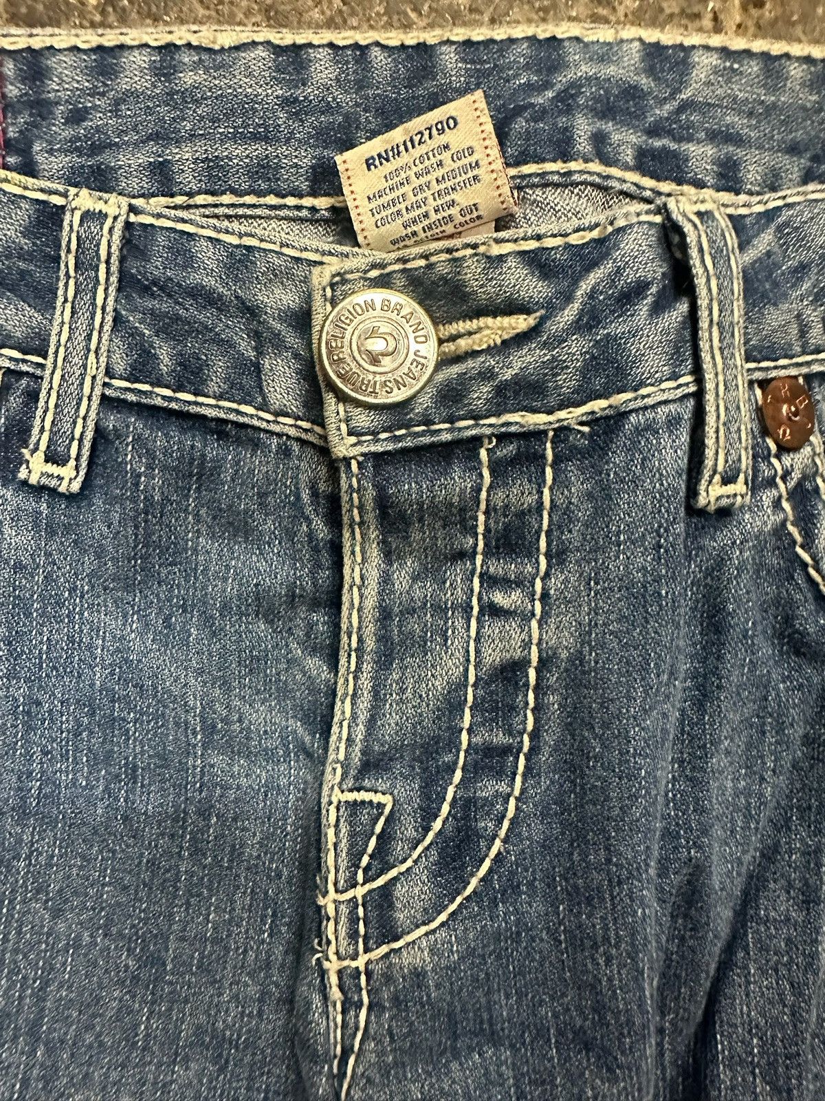 Y2k true religion flare jeans
