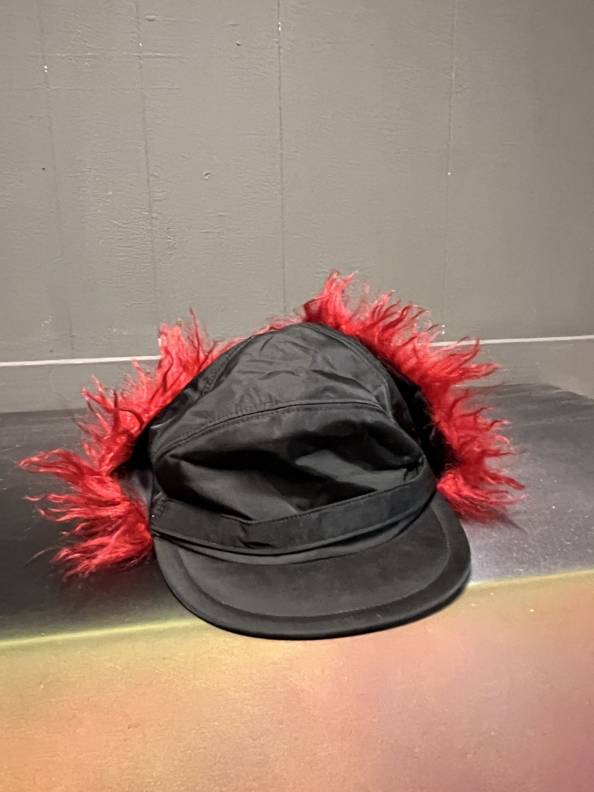 Prada prada nylon fur ski winter Cap hat Size ONE SIZE - 10 Thumbnail