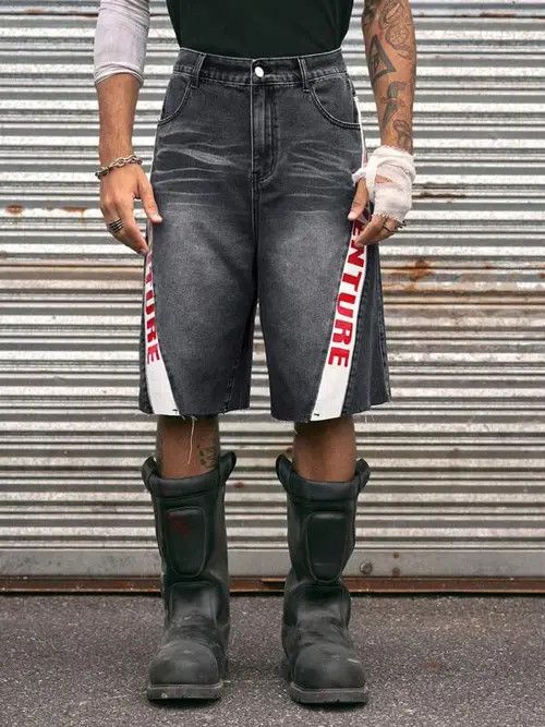 Japanese Brand × Vintage Y2K Vintage WASHED distressed jorts shorts Size US 33 - 4 Thumbnail