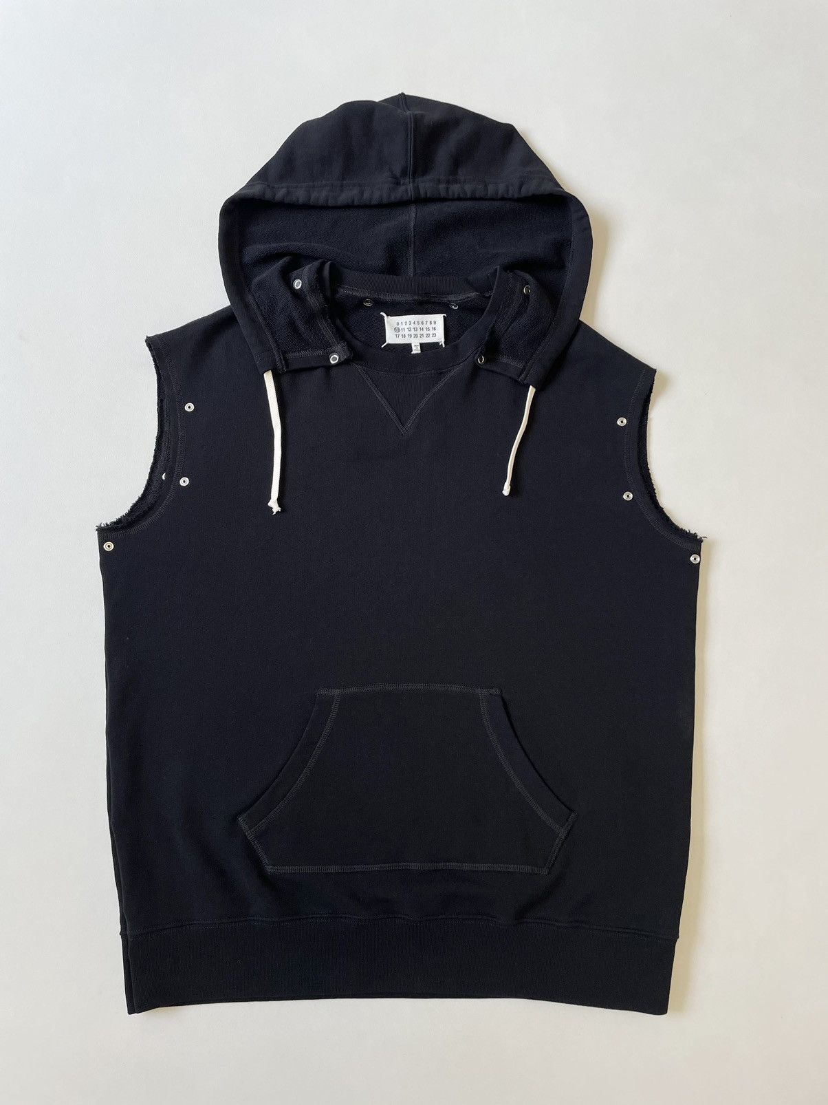 Maison Margiela S/S 17 Popper Sleeve Sweatshirt Vest Size US L / EU 52-54 / 3 - 2 Thumbnail