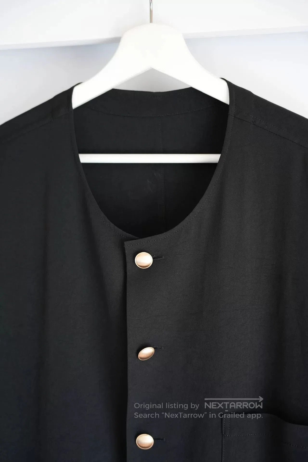 Yohji Yamamoto Yohji Yamamoto Black Military Style Coat. Size US S / EU 44-46 / 1 - 3 Thumbnail