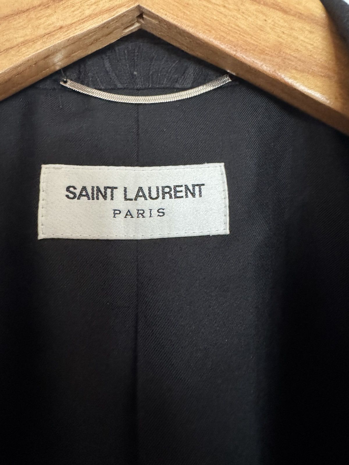 Saint Laurent Paris Floral Pattern Smoking Blazer Size 46R - 5 Thumbnail