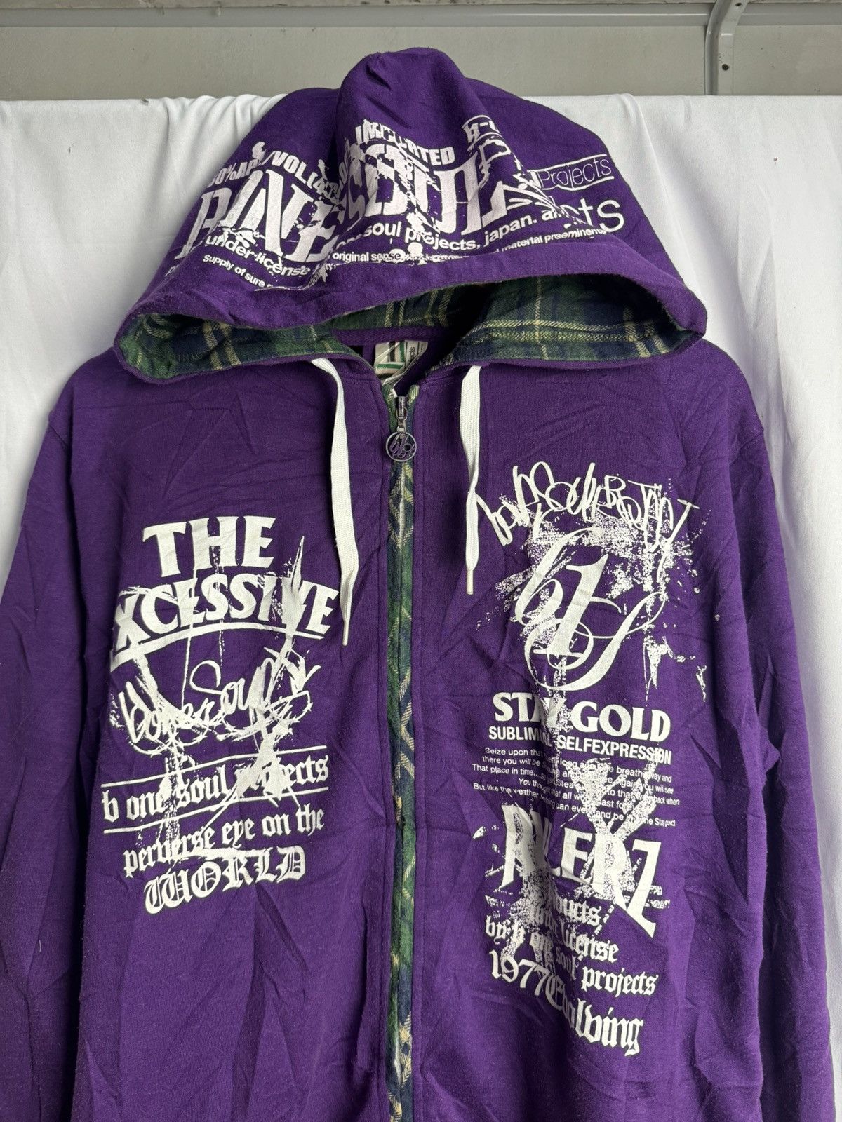 Tornado Mart Japanese Poem Bonesoul Hoodie Size US M / EU 48-50 / 2 - 2 Thumbnail