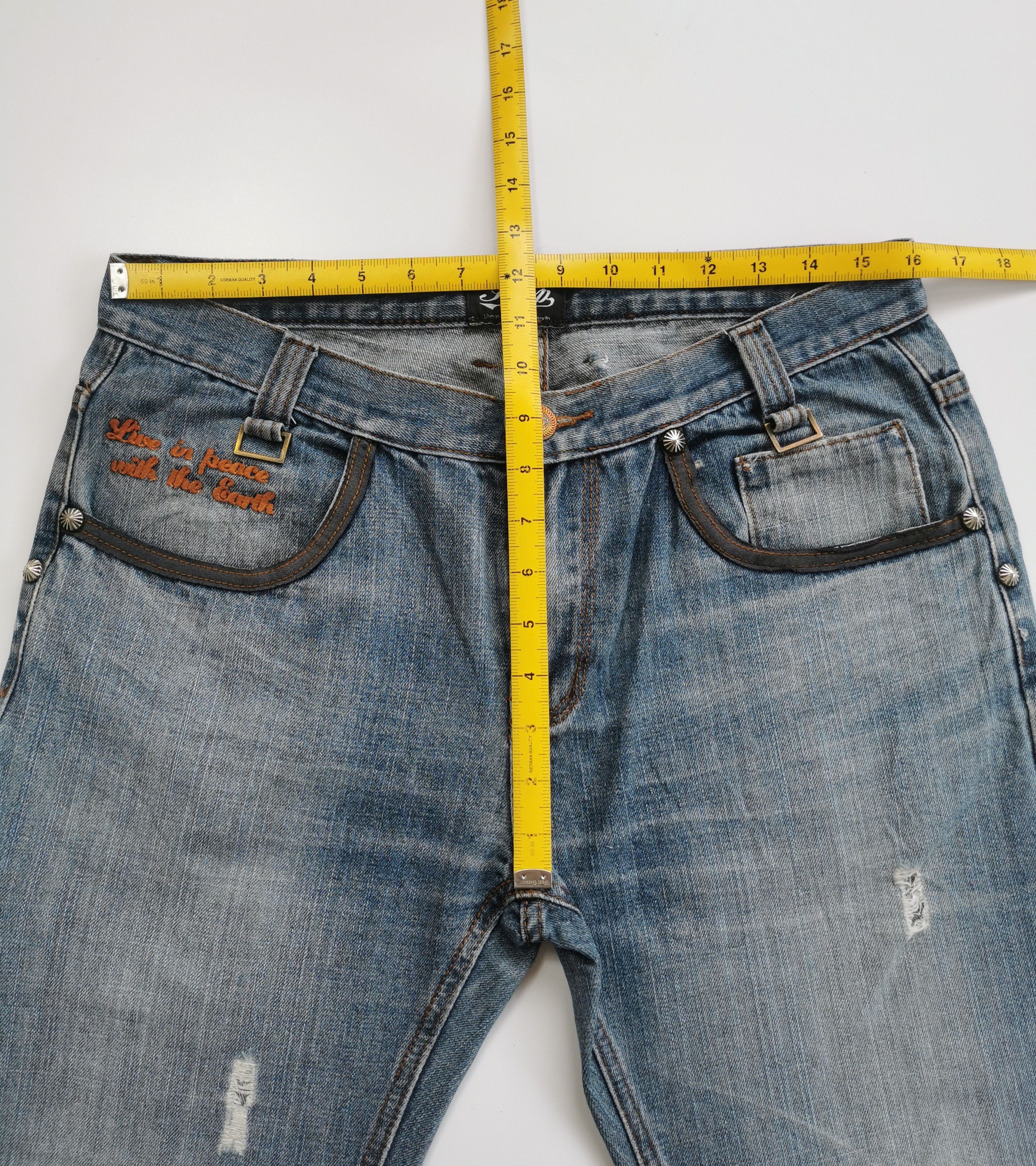 Japanese Brand Inspiration Jeans Size US 32 / EU 48 - 4 Thumbnail