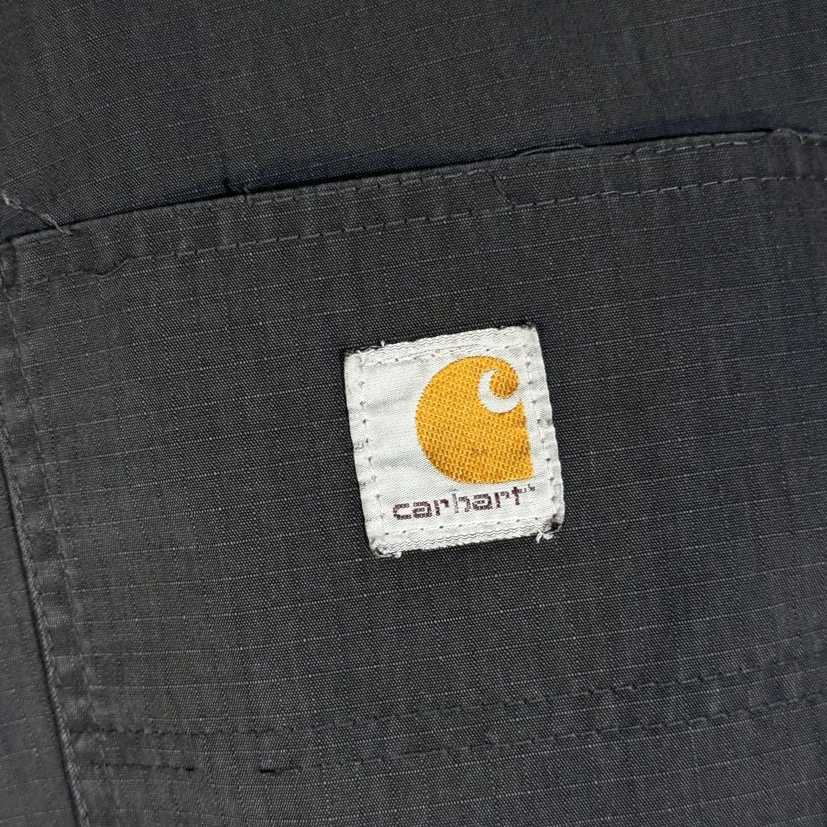 Carhartt Carhartt Pants Mens 38x31 Gray Ripstop Workwear Zip Pocket Relaxed Fit Size US 38 / EU 54 - 6 Thumbnail