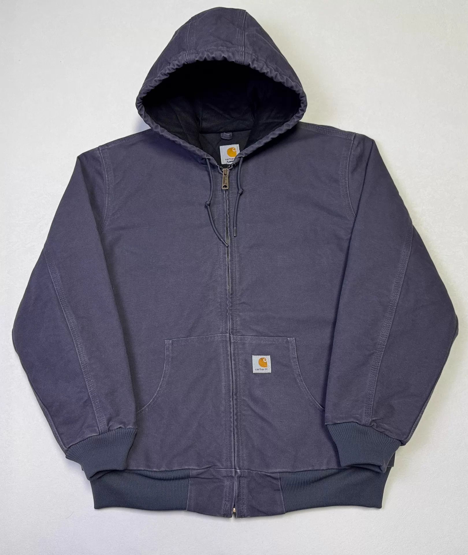 Carhartt Carhartt WJ130 Coal Hooded Work Jacket L Vintage Size US L / EU 52-54 / 3 - 2 Thumbnail