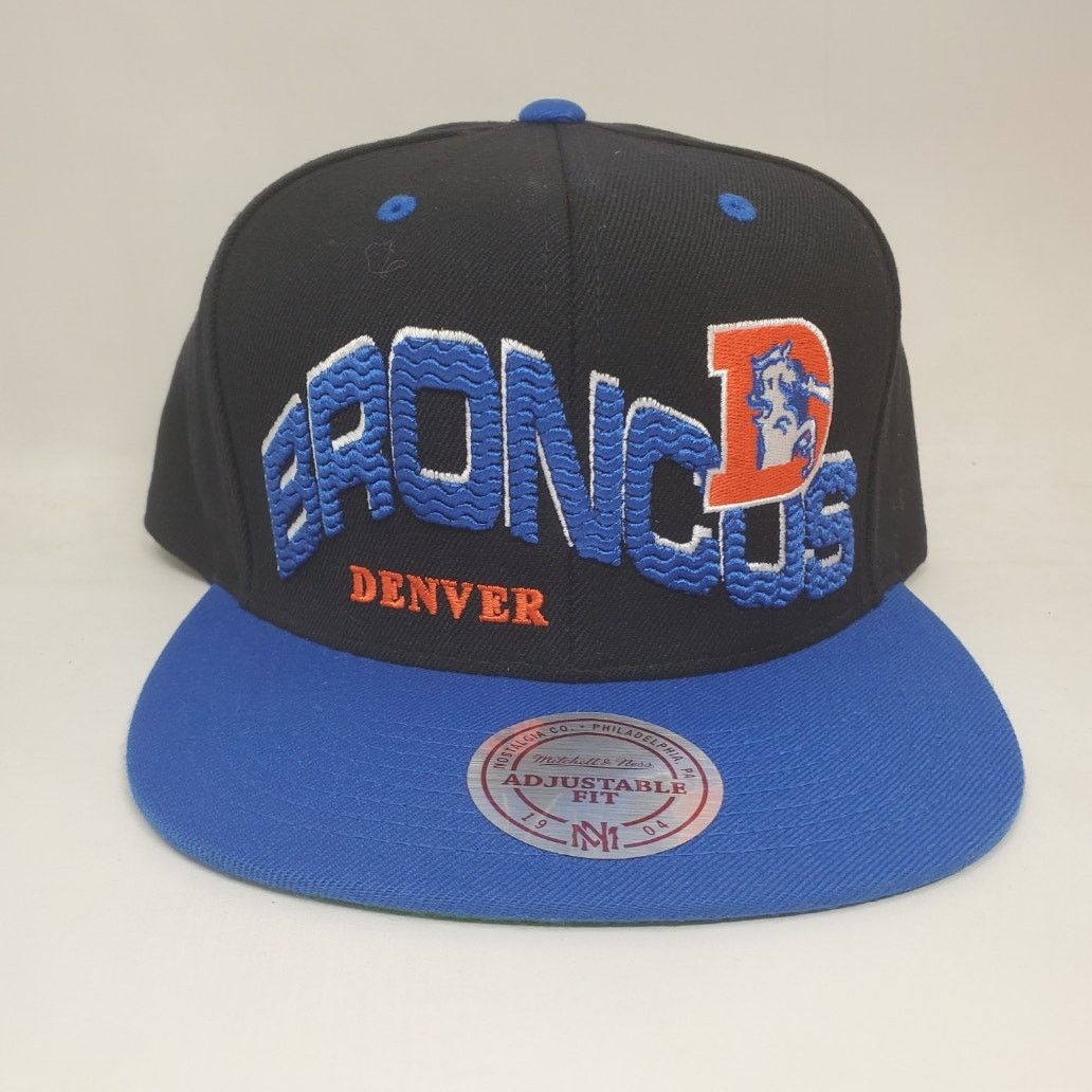 Mitchell & Ness Mitchell and Ness NFL Denver Broncos Wave Throwback Snapback Size ONE SIZE - 1 Thumbnail