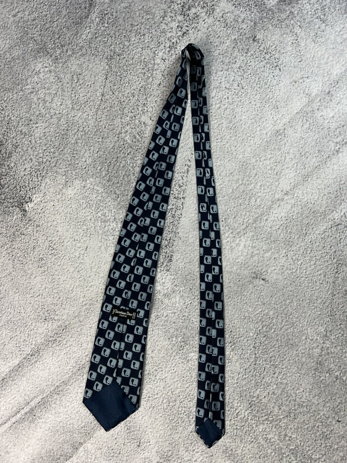 Christian Dior Monsieur × Vintage Vintage Christian Dior Paris tie Size ONE SIZE - 3 Thumbnail