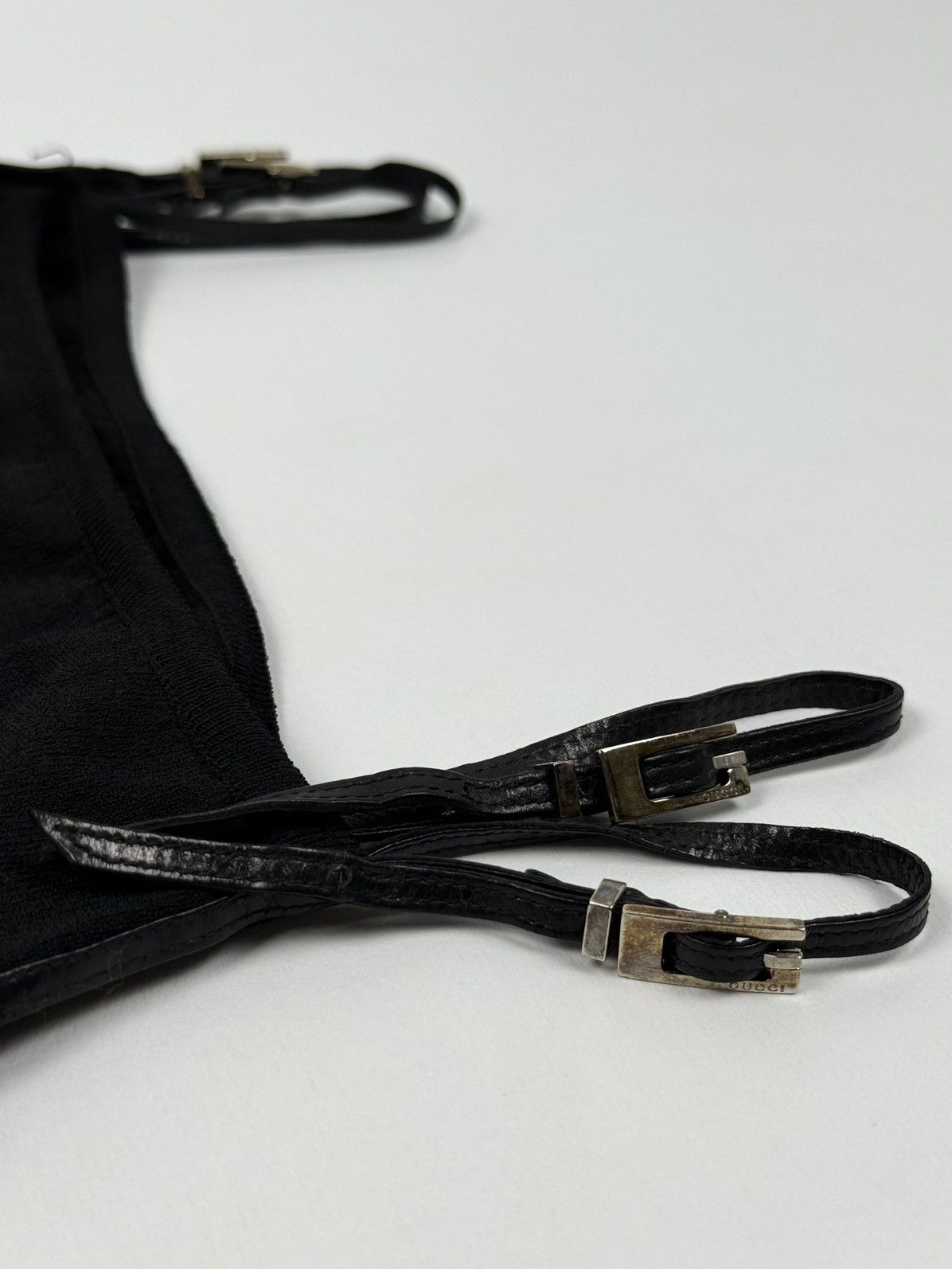 Gucci Gucci - Tom Ford - SS/98 - G - Logo Buckle - Tank Top Size M / US 6-8 / IT 42-44 - 16 Thumbnail
