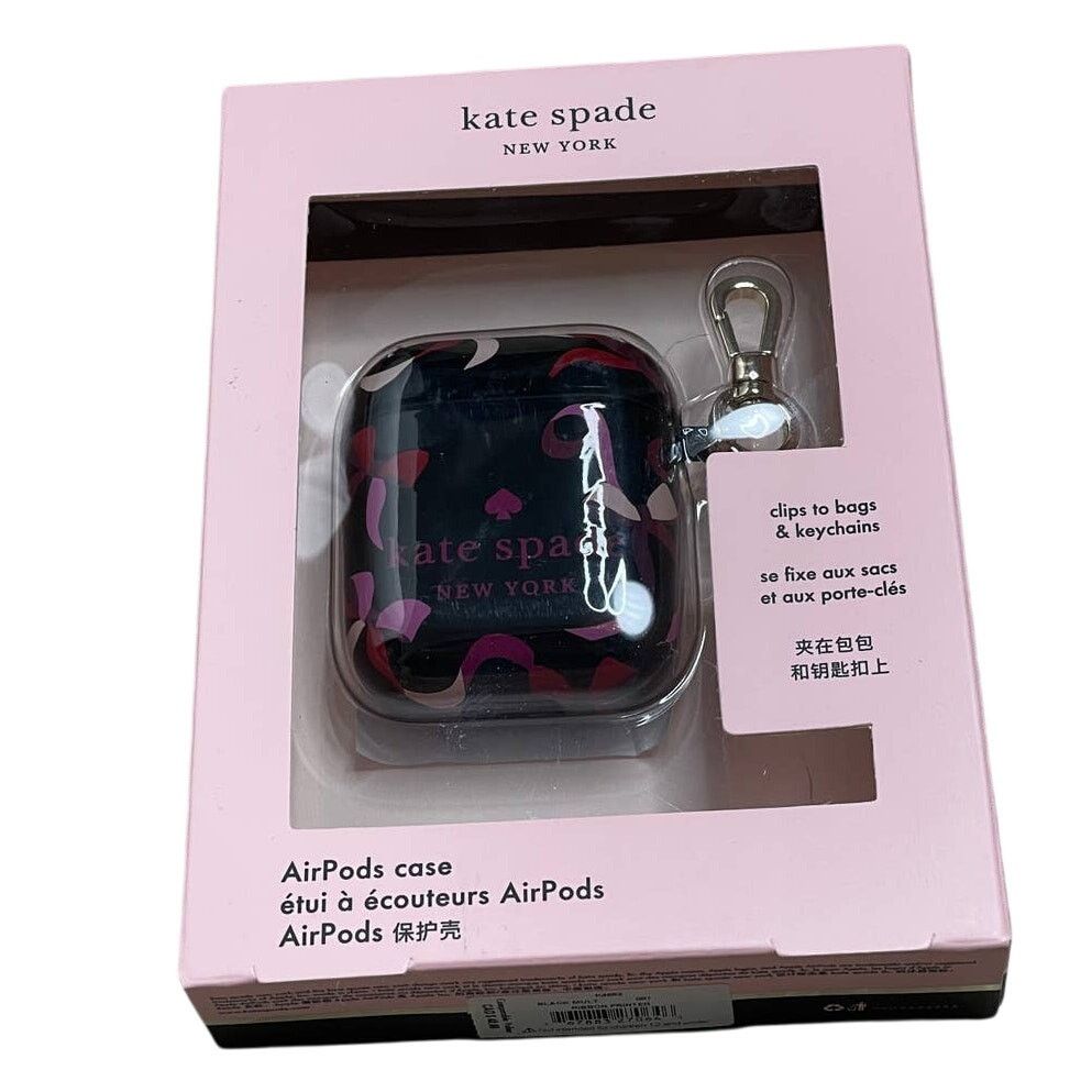 Kate Spade Kate Spade ribbon printed airpod case Size ONE SIZE - 1 Thumbnail