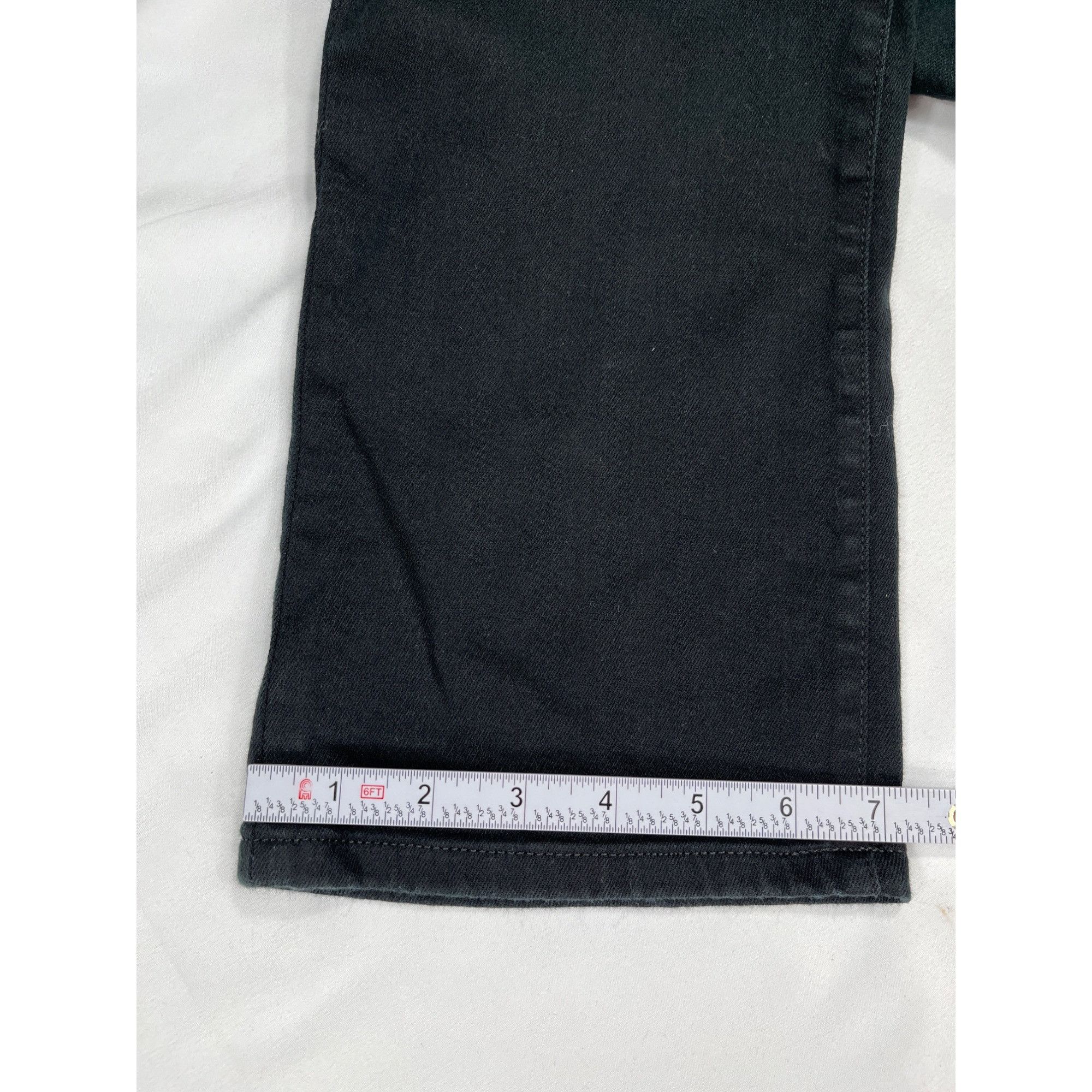 Lauren Ralph Lauren Lauren Ralph Lauren SKU 7886 Womens Black Straight Leg Pants Size 32" / US 10 / IT 46 - 9 Thumbnail