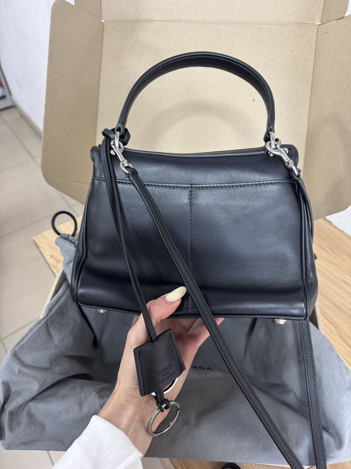 Balenciaga Balenciaga Rodeo Mini Leather Tote Bag Size ONE SIZE - 5 Thumbnail