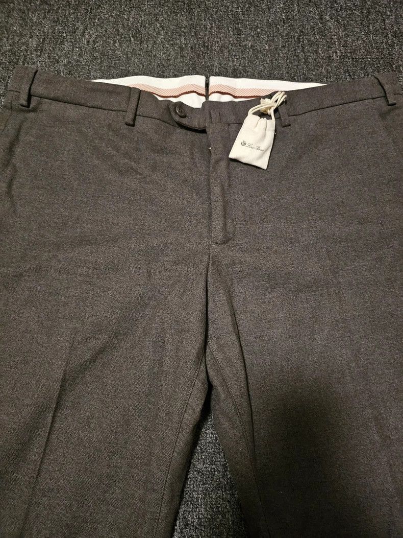 Loro Piana Loro Piana Men's Casual Pants in Gray - dmc-2508 Size US 44 / EU 60 - 2 Thumbnail