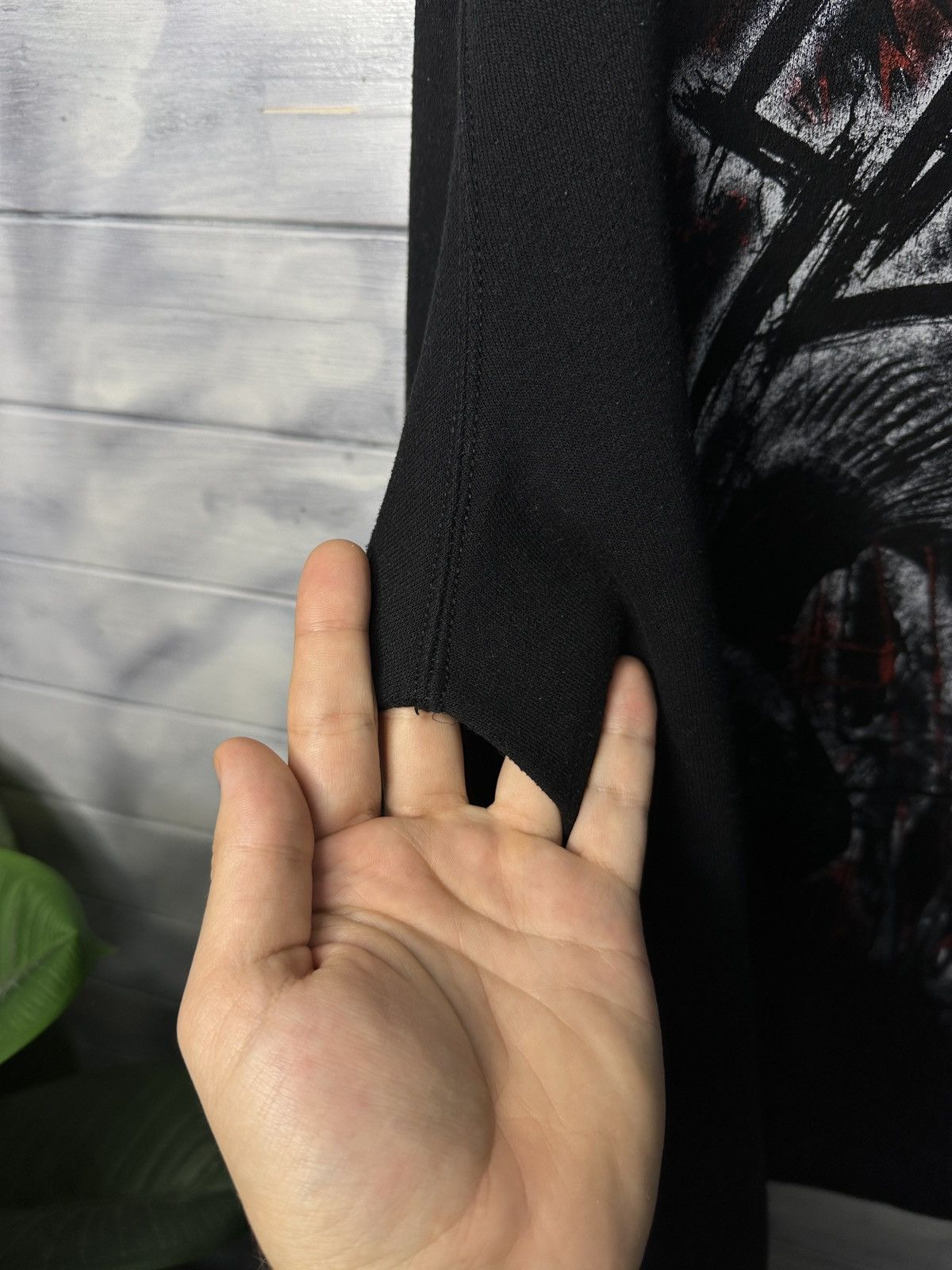 Band Tees Rare Vintage Hoodie Slayer two big logo Anarchy Size US L / EU 52-54 / 3 - 6 Thumbnail